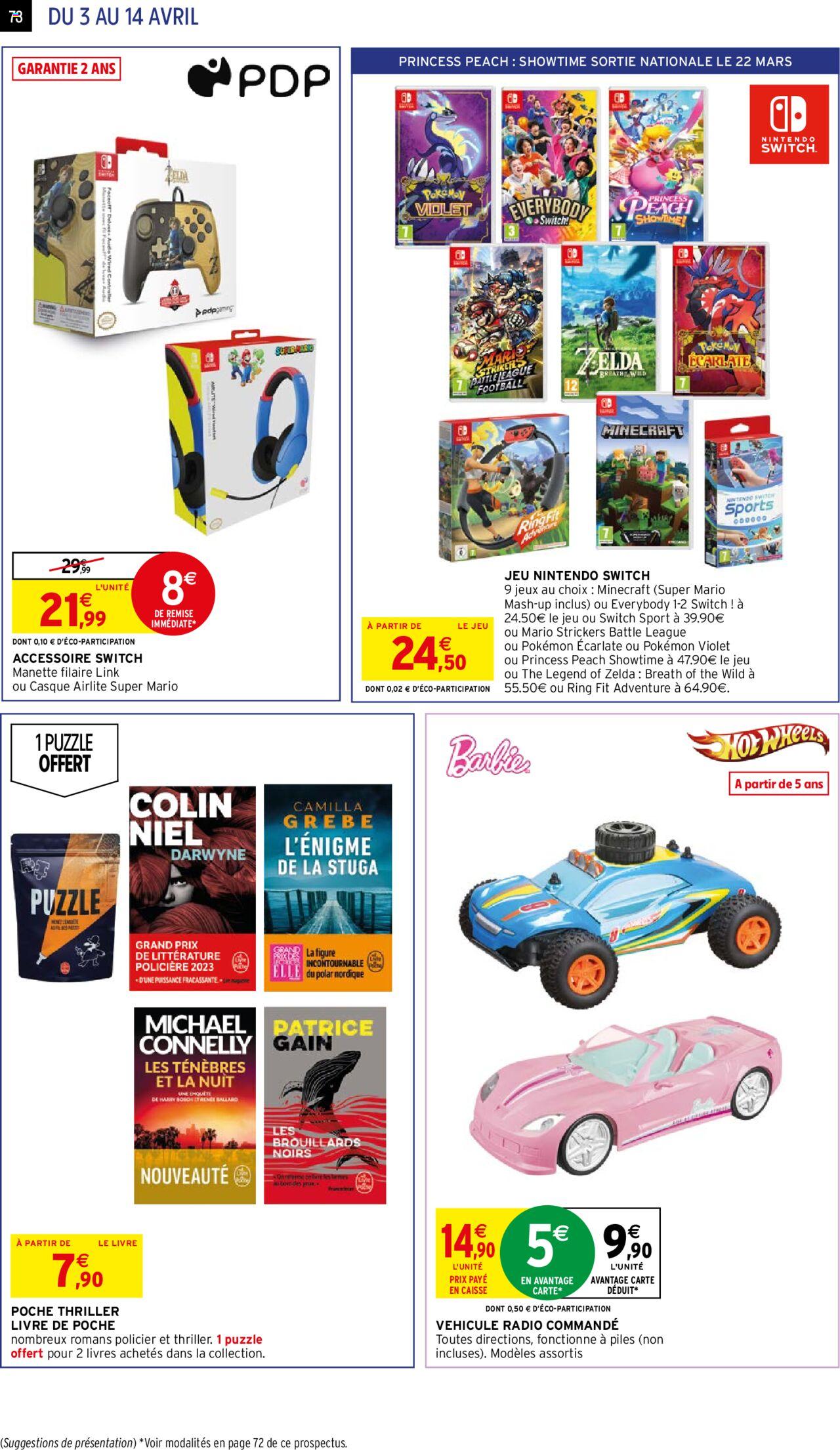 Catalogue Intermarché 3 – 14 Avril 2024 Page 78