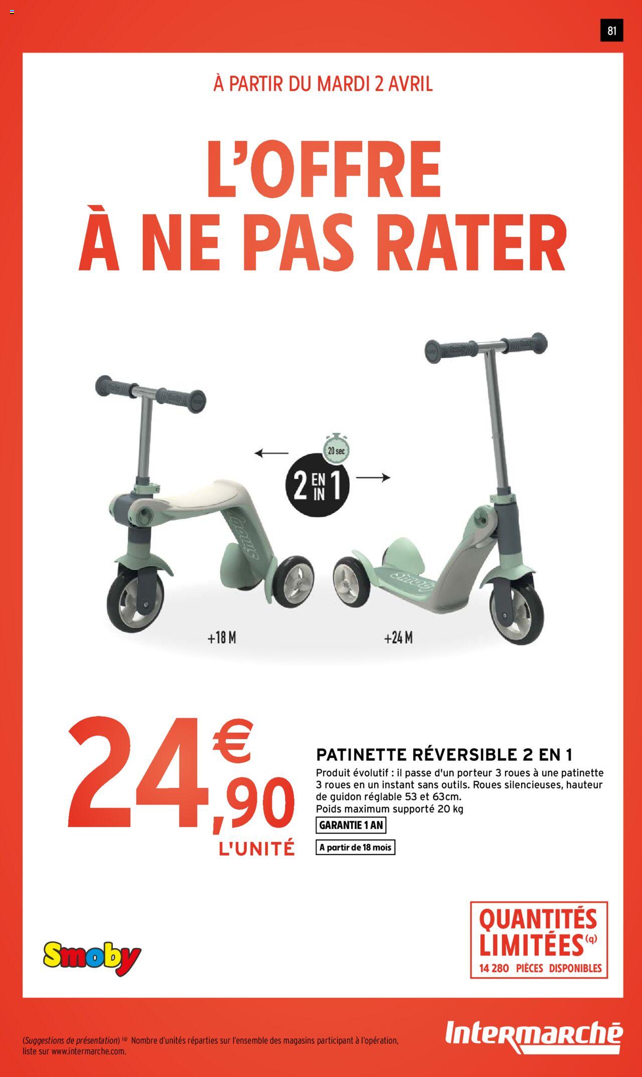 Catalogue Intermarché 3 – 14 Avril 2024 Page 81