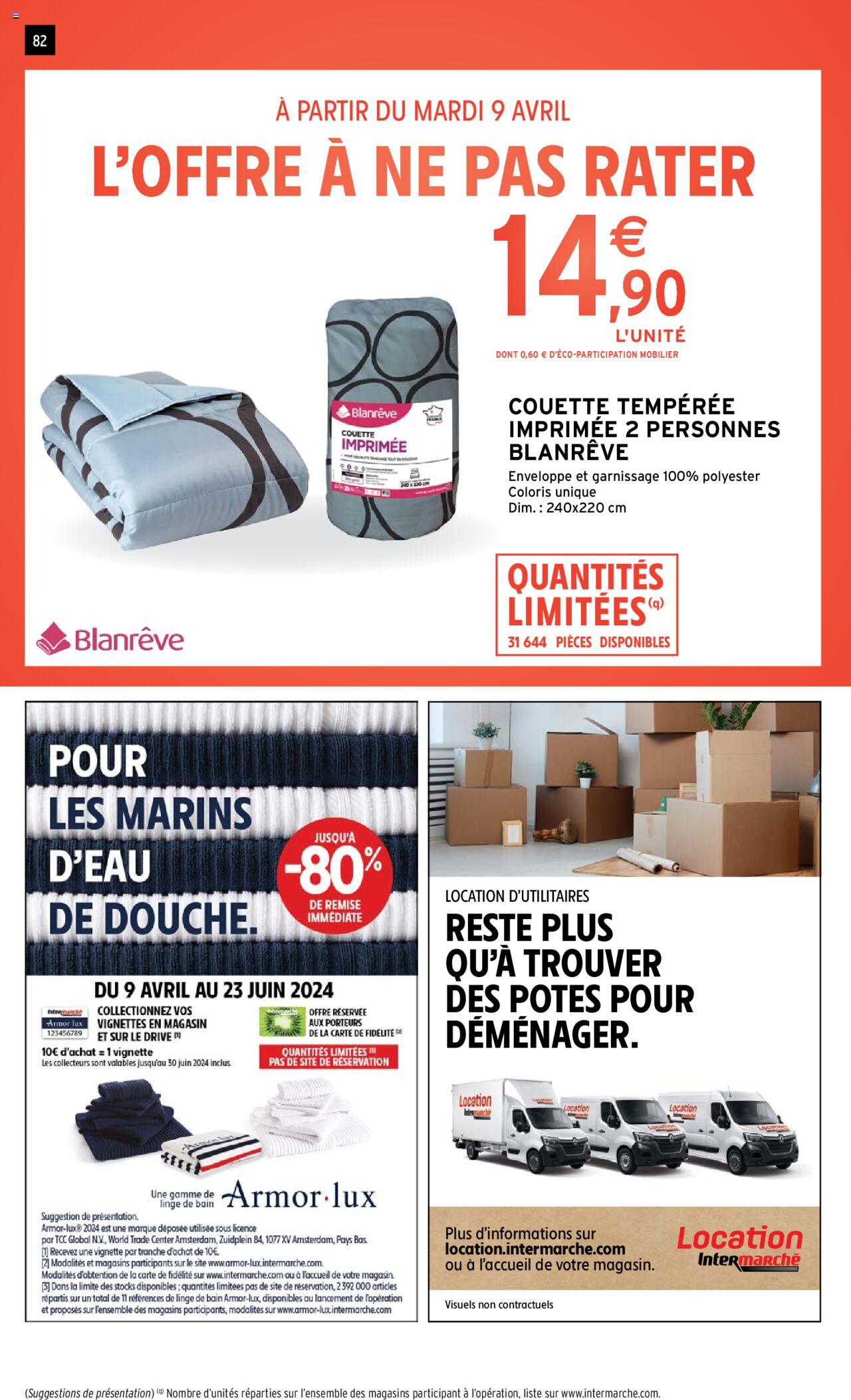 Catalogue Intermarché 3 – 14 Avril 2024 Page 82