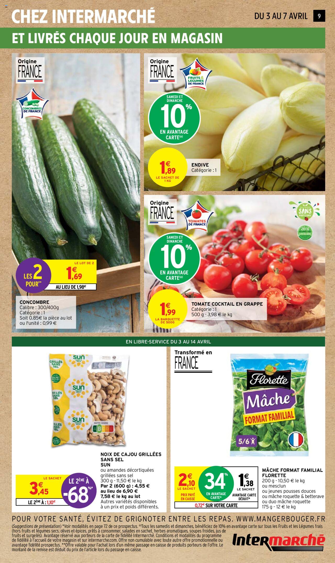 Catalogue Intermarché 3 – 14 Avril 2024 Page 9