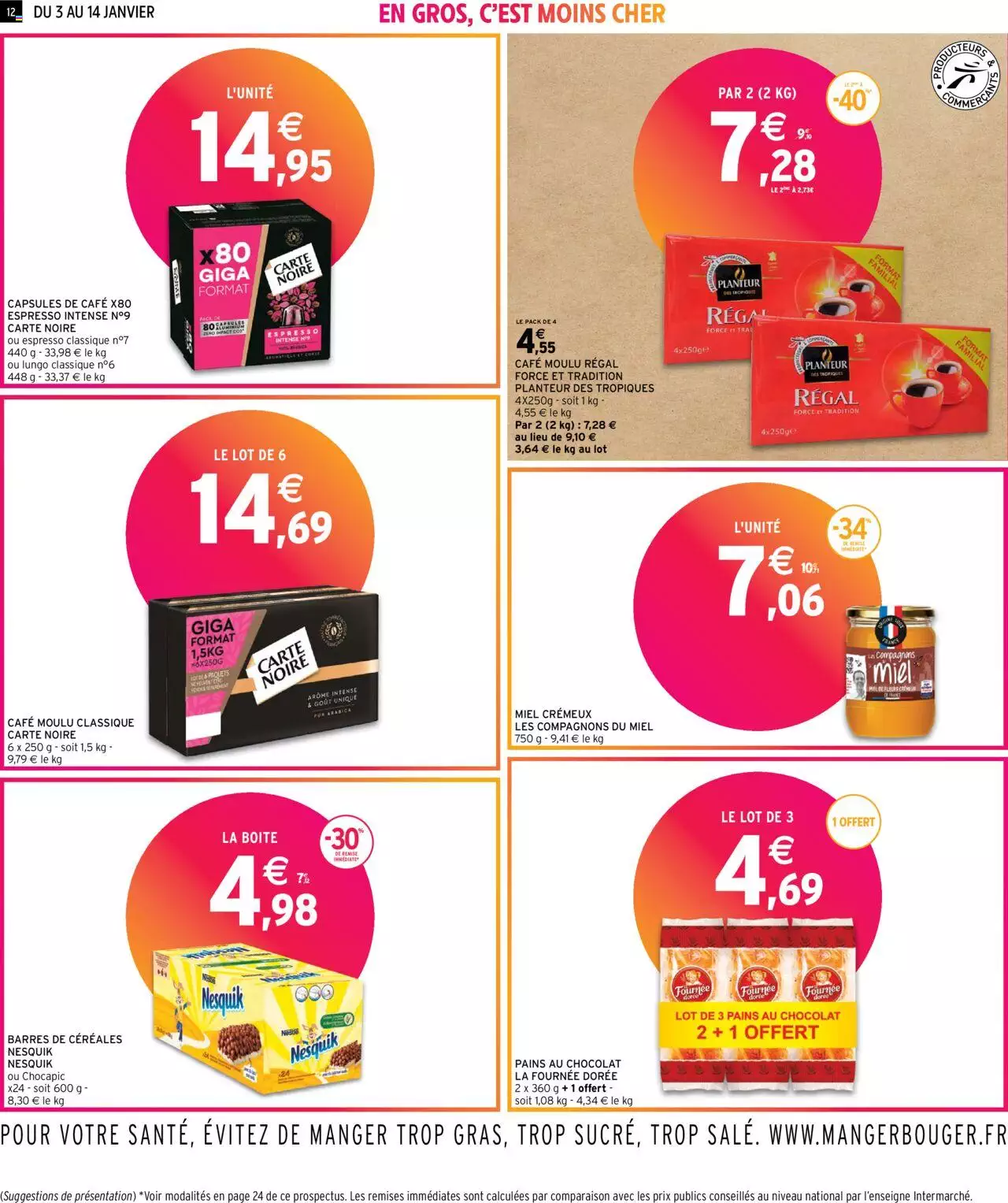 Catalogue Intermarché 3 – 14 Janvier 2024 Page 12