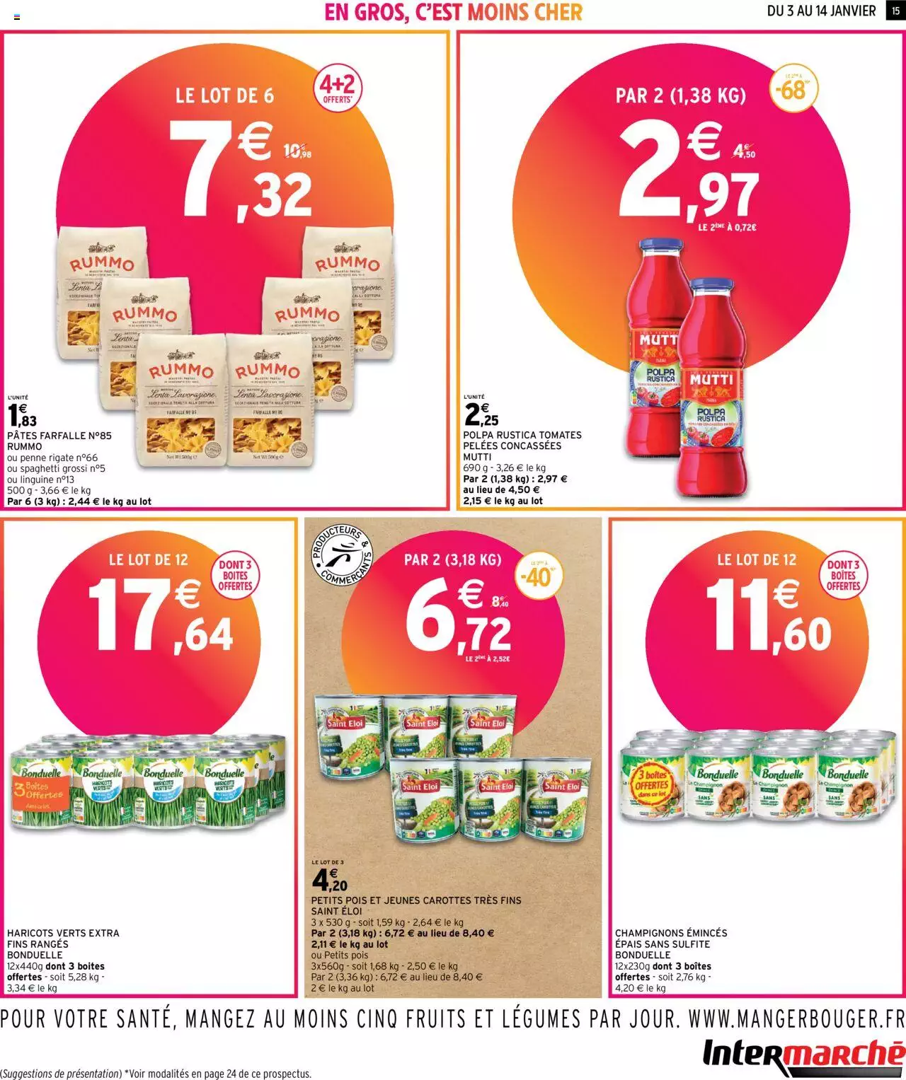 Catalogue Intermarché 3 – 14 Janvier 2024 Page 15