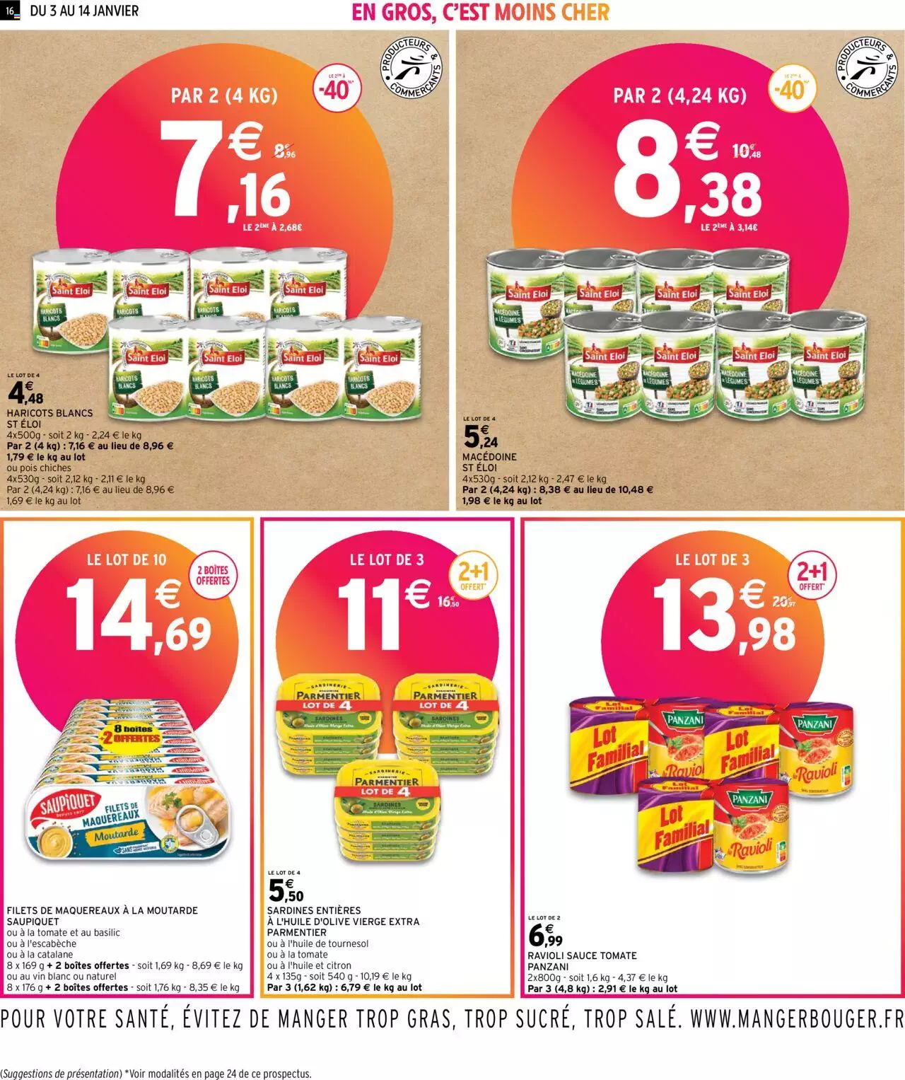 Catalogue Intermarché 3 – 14 Janvier 2024 Page 16