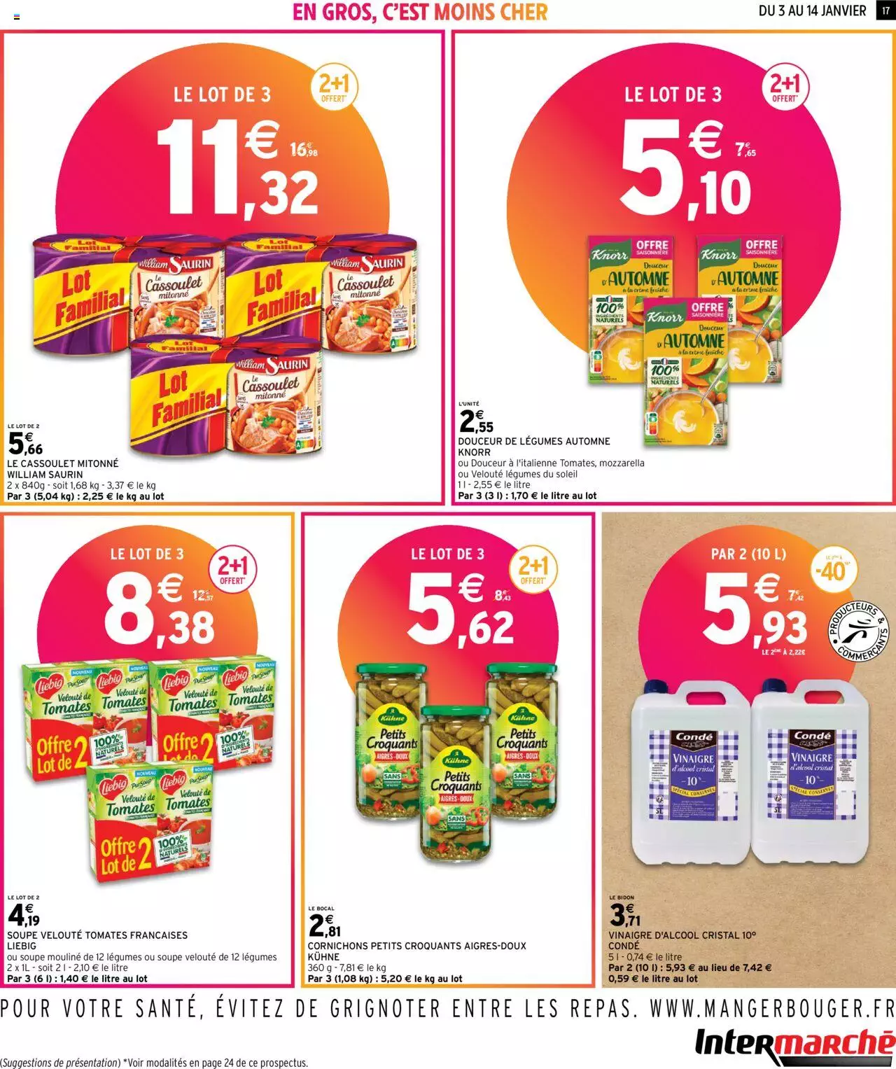Catalogue Intermarché 3 – 14 Janvier 2024 Page 17