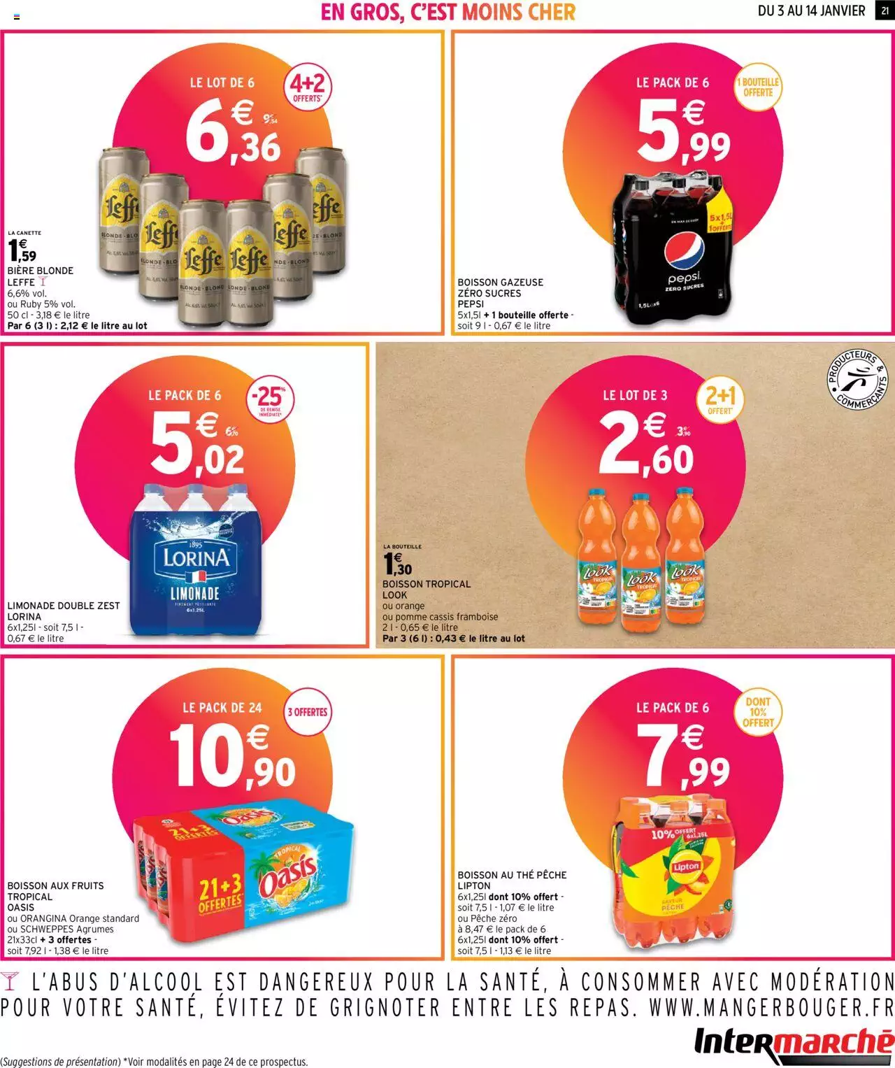 Catalogue Intermarché 3 – 14 Janvier 2024 Page 21