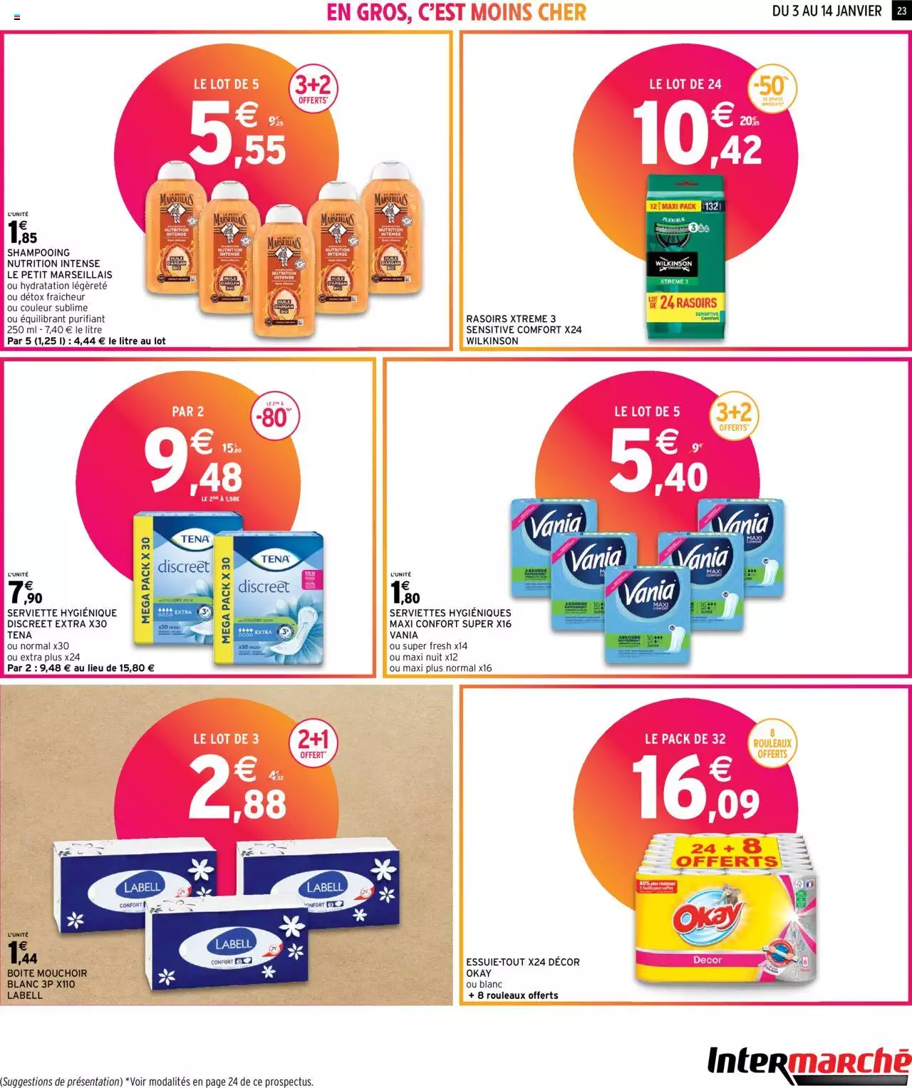 Catalogue Intermarché 3 – 14 Janvier 2024 Page 23