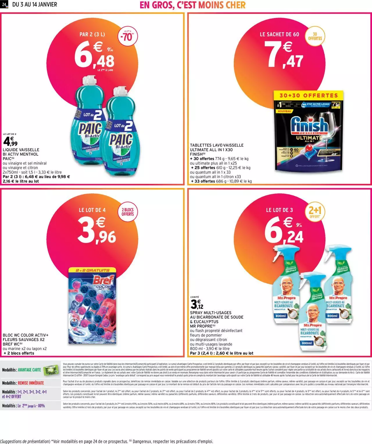 Catalogue Intermarché 3 – 14 Janvier 2024 Page 24