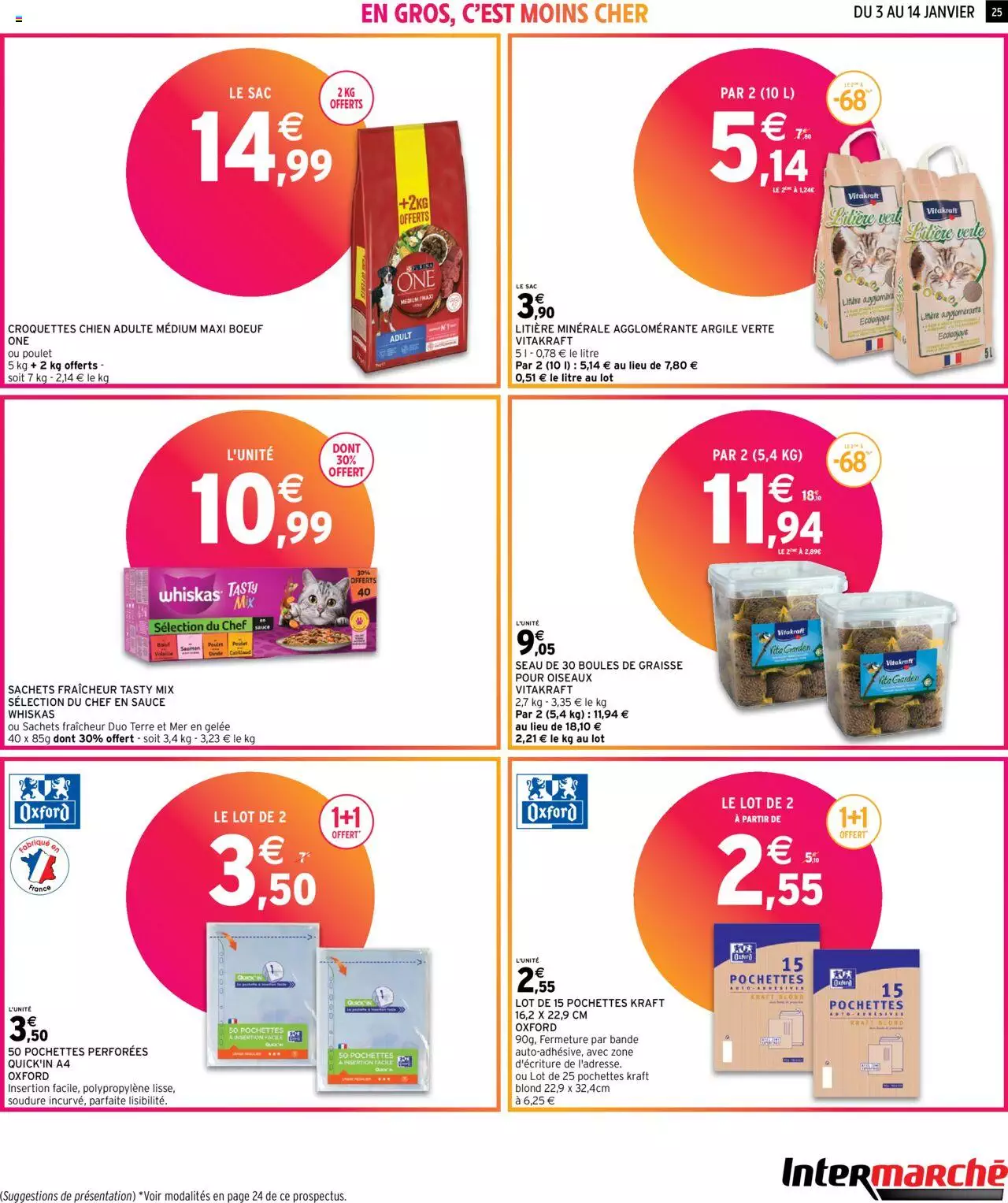 Catalogue Intermarché 3 – 14 Janvier 2024 Page 25