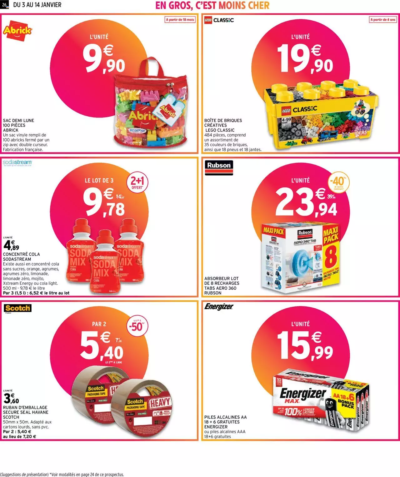 Catalogue Intermarché 3 – 14 Janvier 2024 Page 26