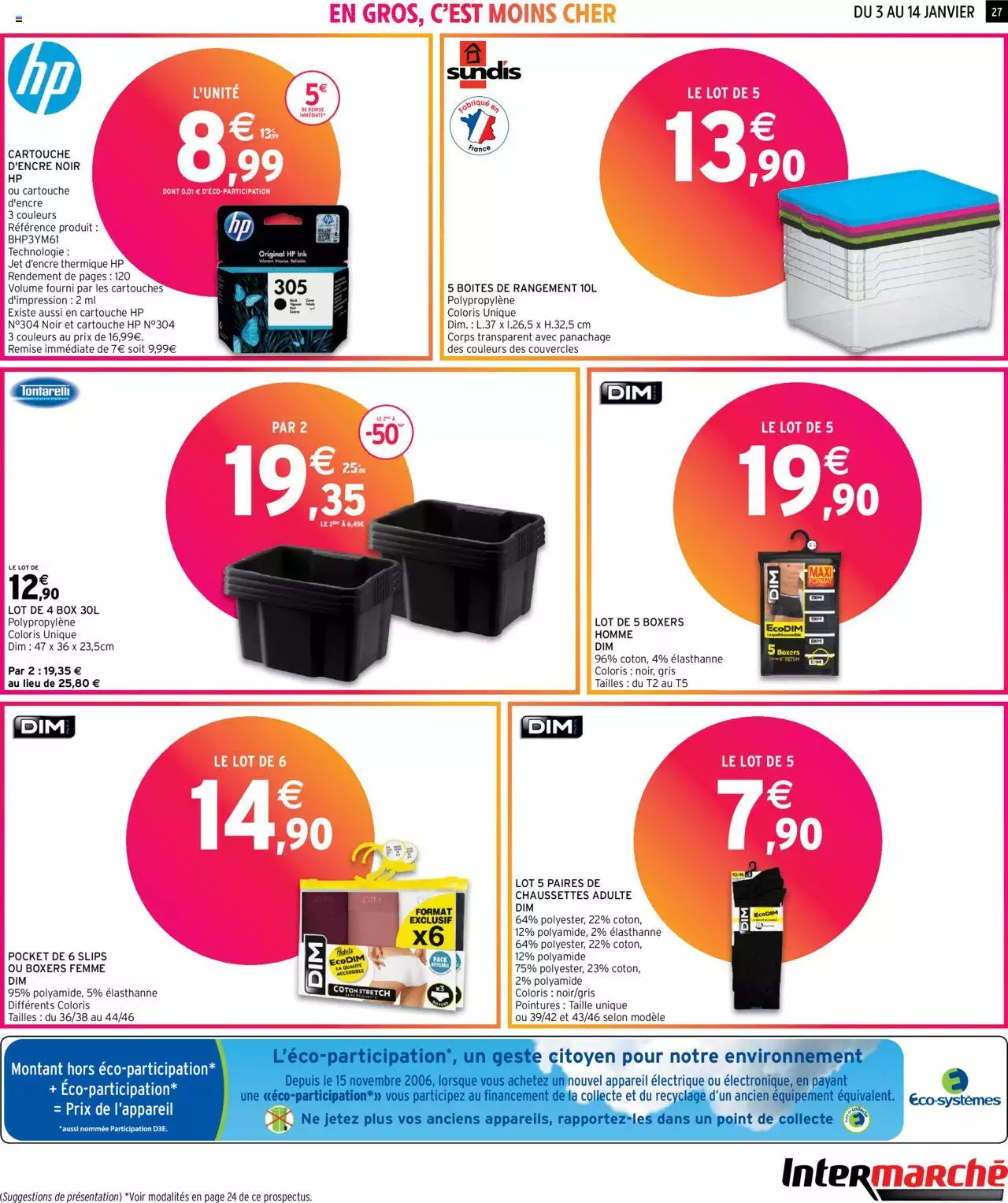 Catalogue Intermarché 3 – 14 Janvier 2024 Page 27
