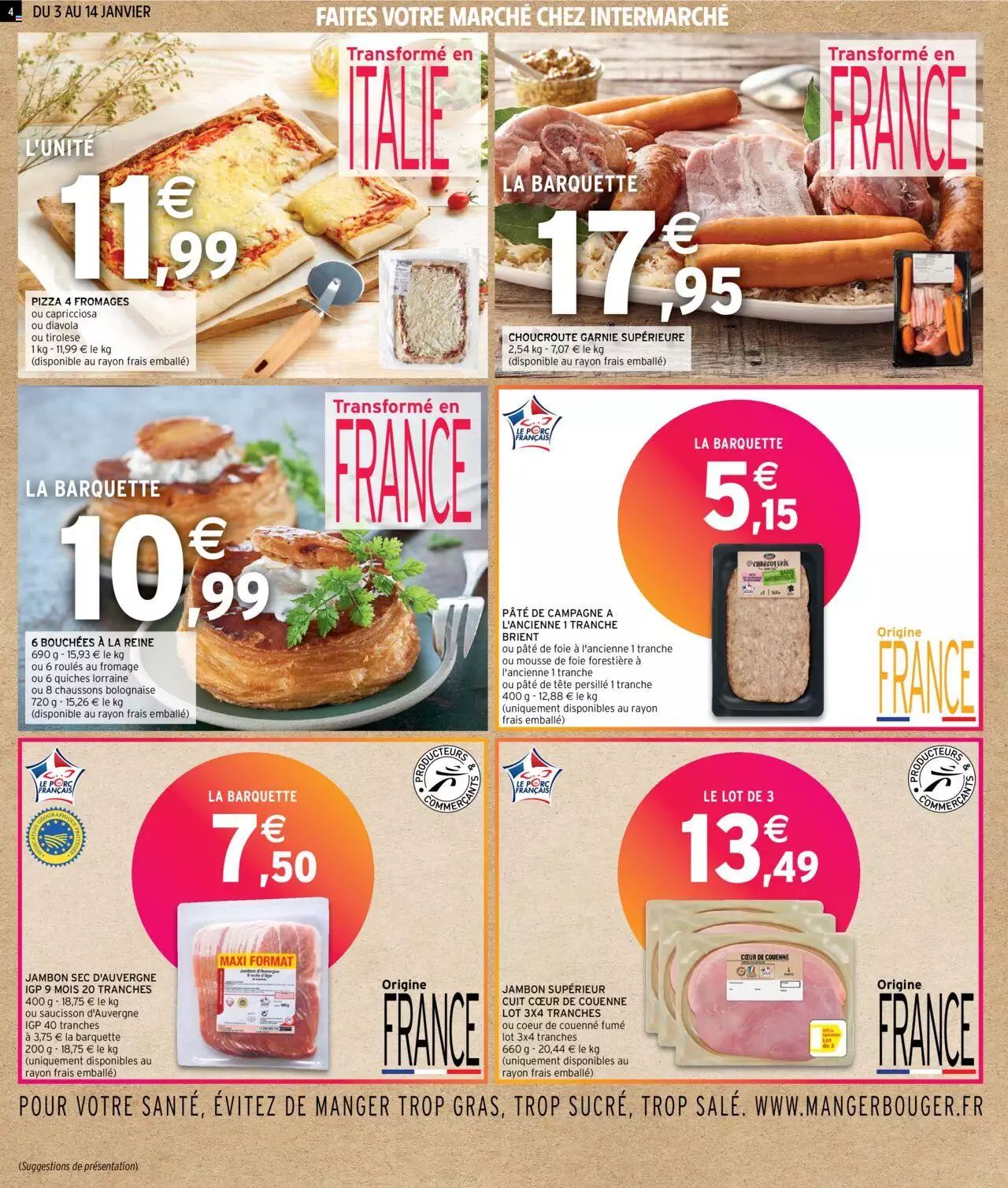 Catalogue Intermarché 3 – 14 Janvier 2024 Page 4