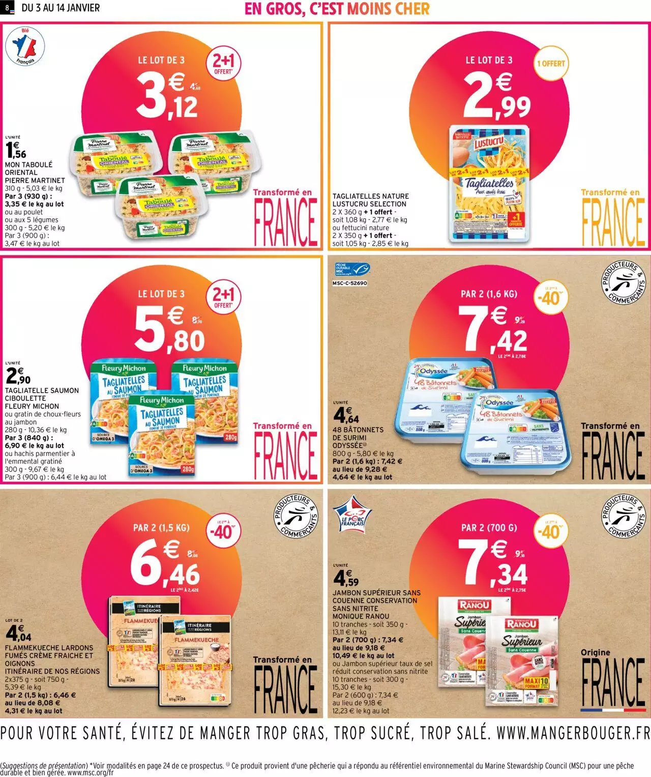 Catalogue Intermarché 3 – 14 Janvier 2024 Page 8