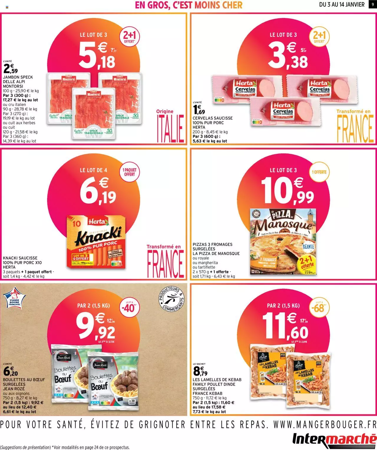 Catalogue Intermarché 3 – 14 Janvier 2024 Page 9