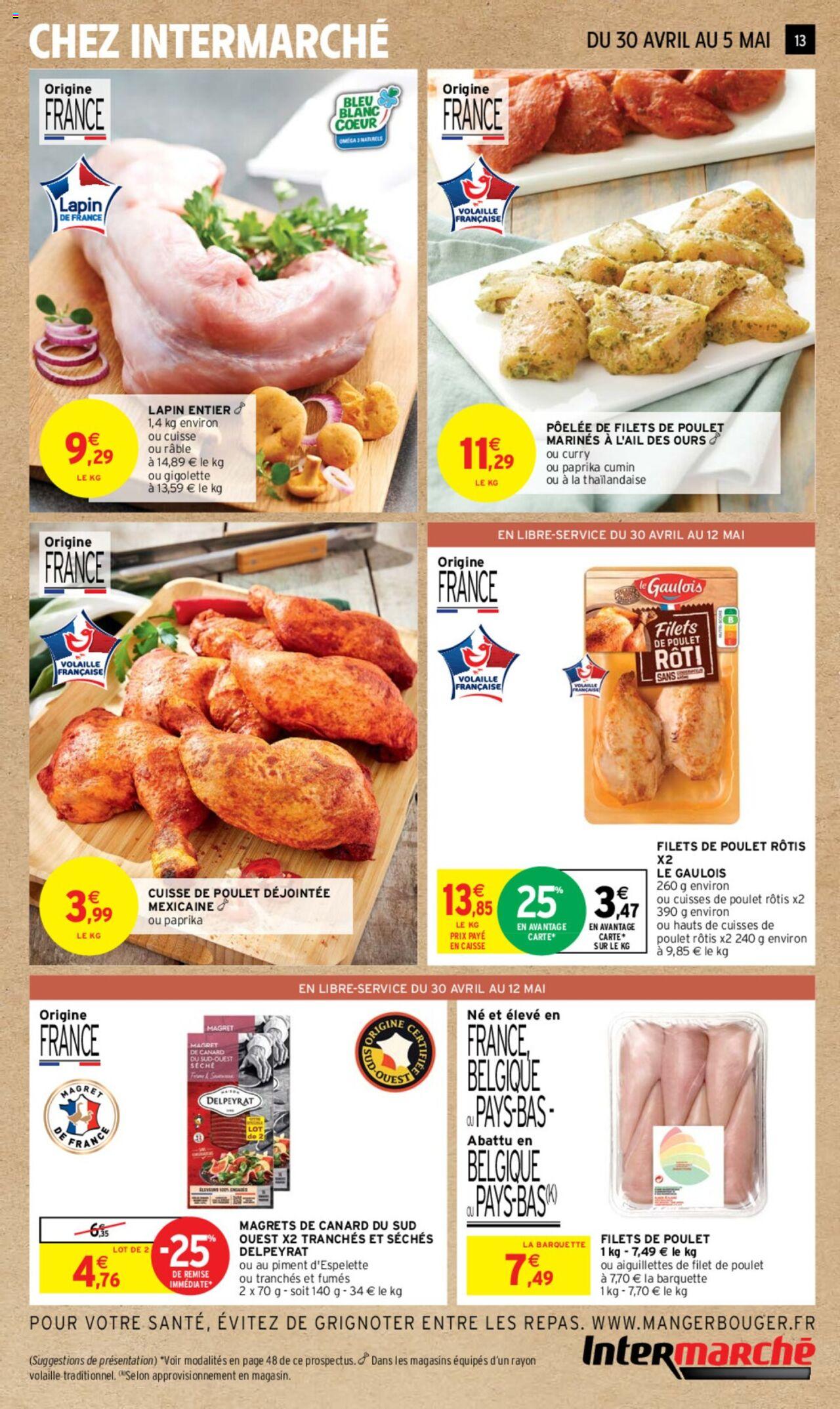 Catalogue Intermarché 30 Avr – 12 Mai 2024 Page 13