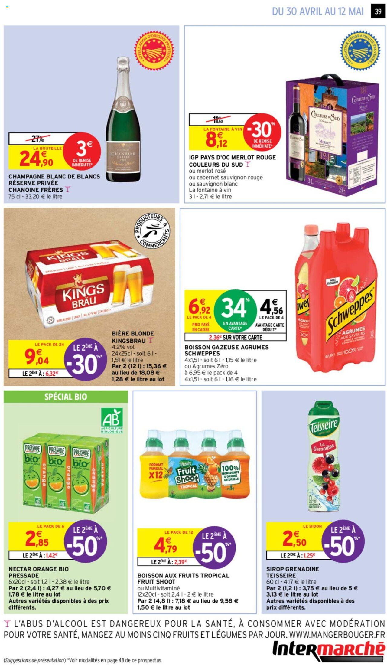 Catalogue Intermarché 30 Avr – 12 Mai 2024 Page 39