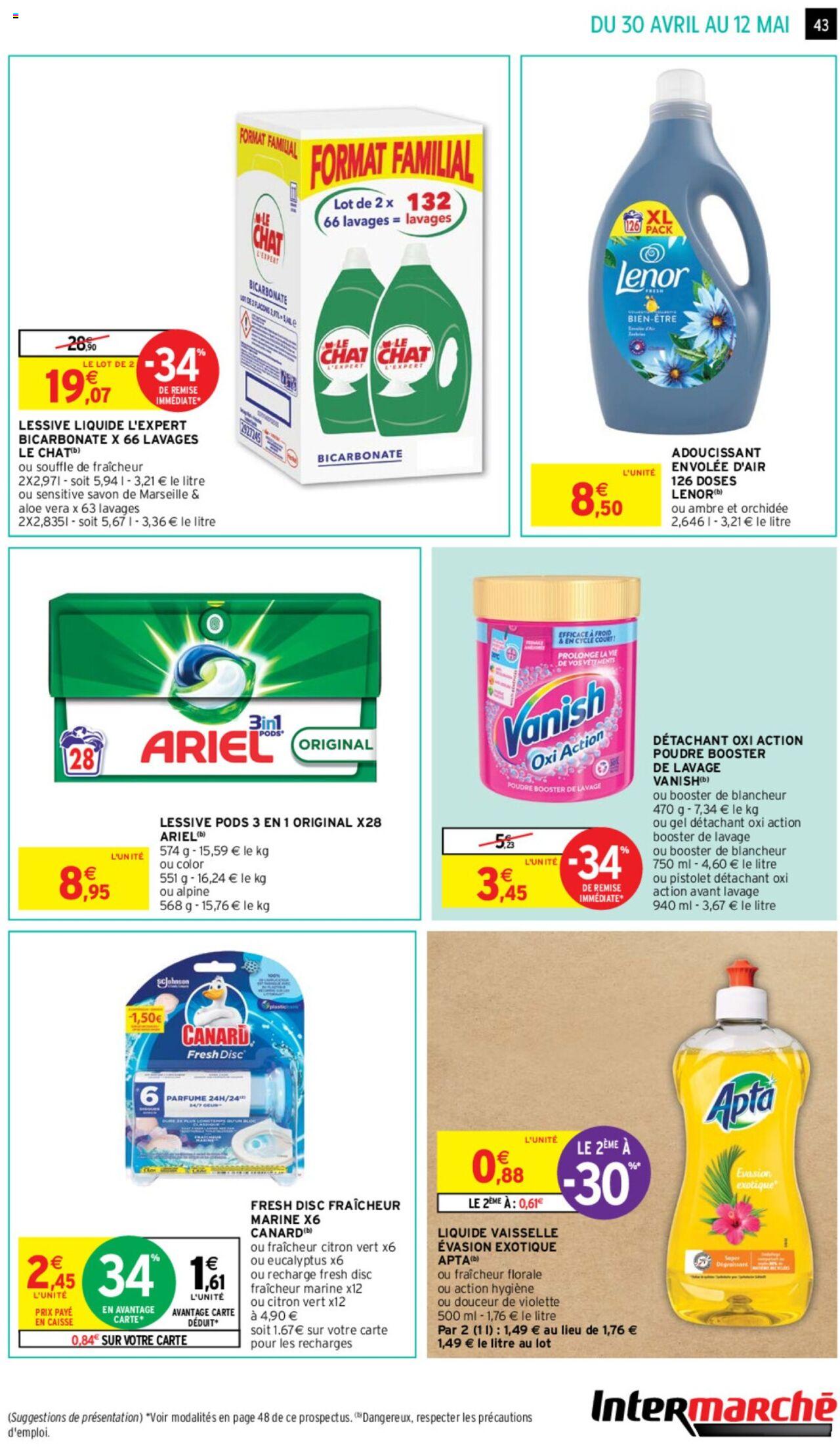 Catalogue Intermarché 30 Avr – 12 Mai 2024 Page 43