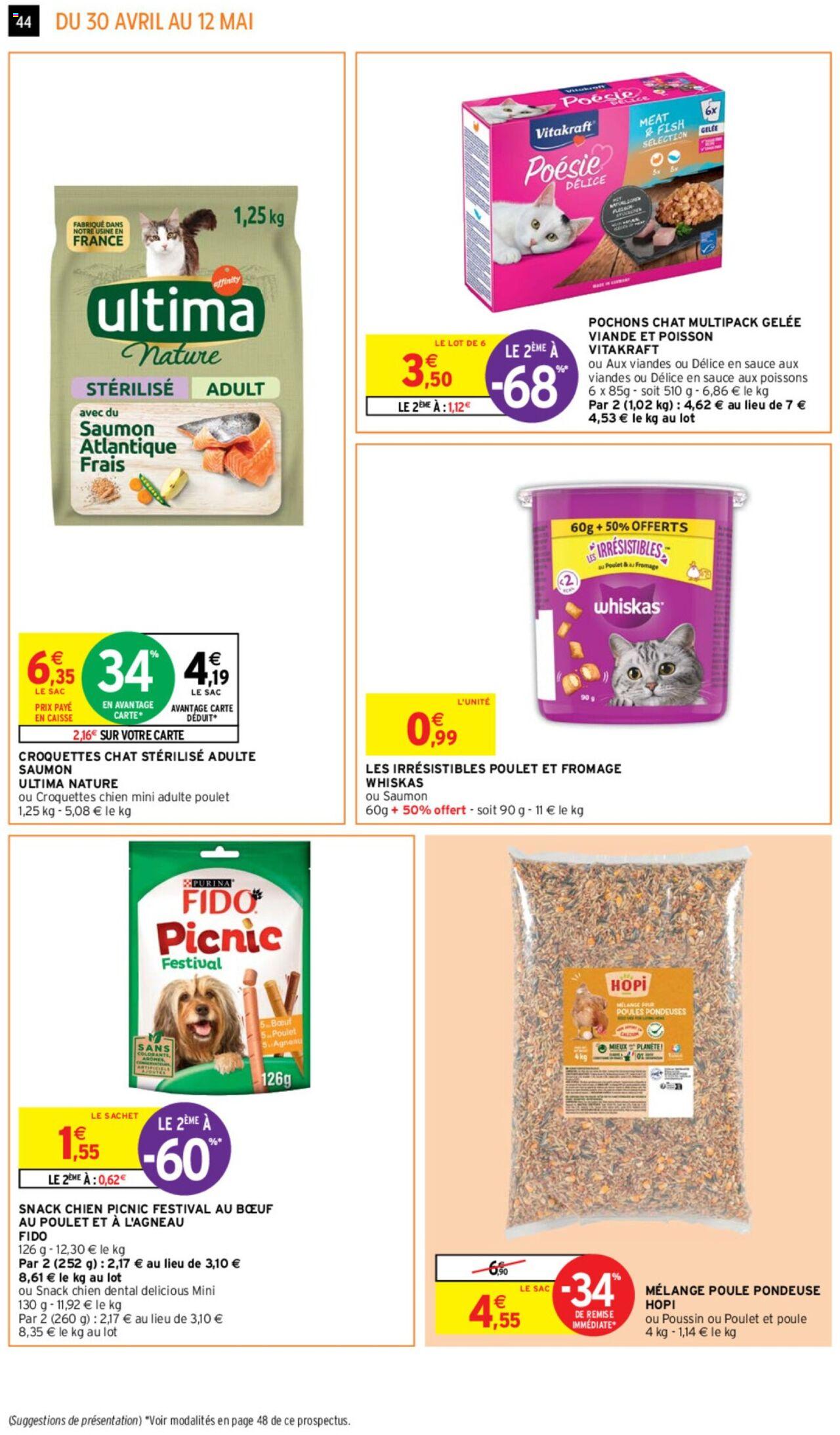 Catalogue Intermarché 30 Avr – 12 Mai 2024 Page 44