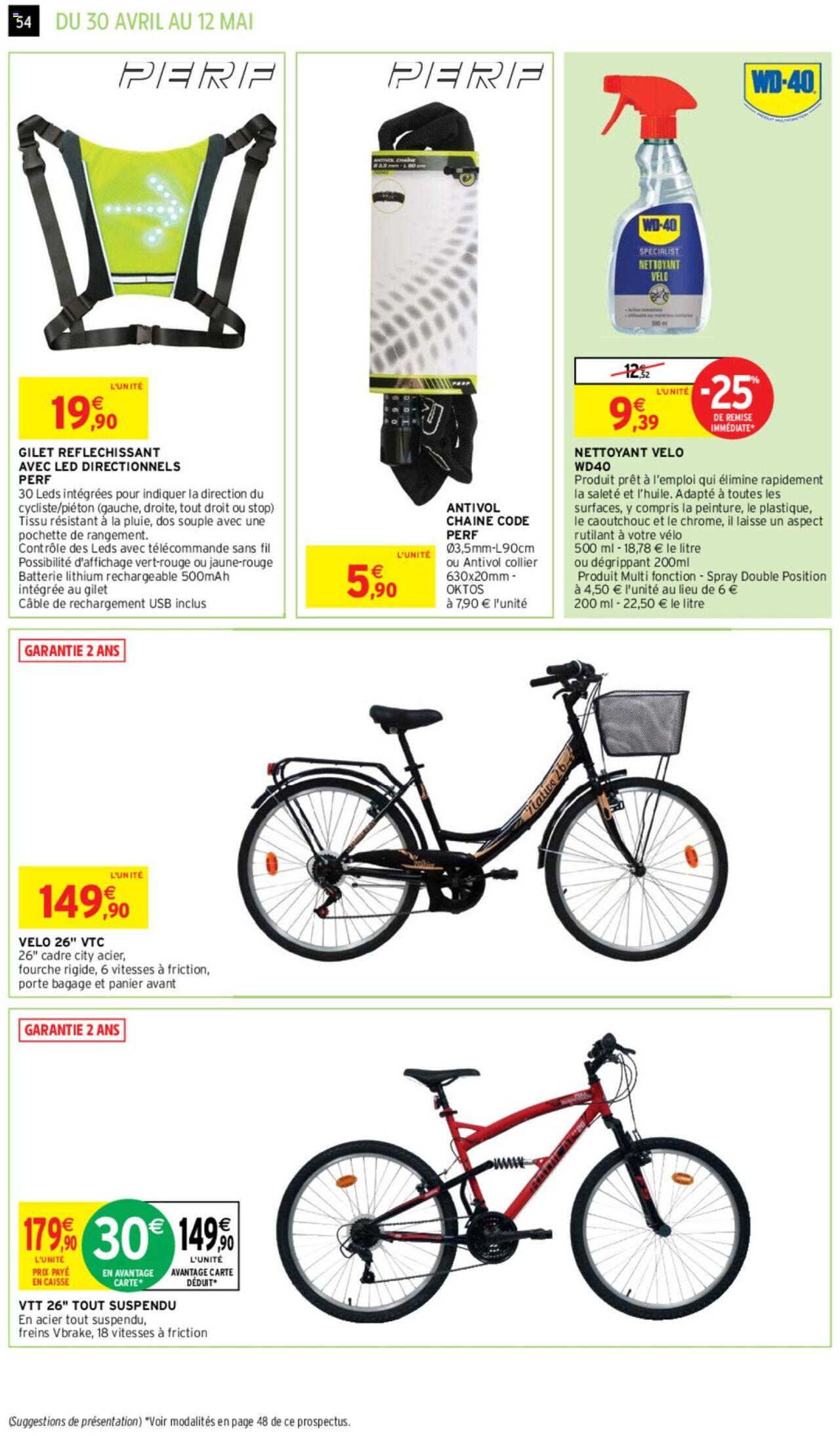 Catalogue Intermarché 30 Avr – 12 Mai 2024 Page 54