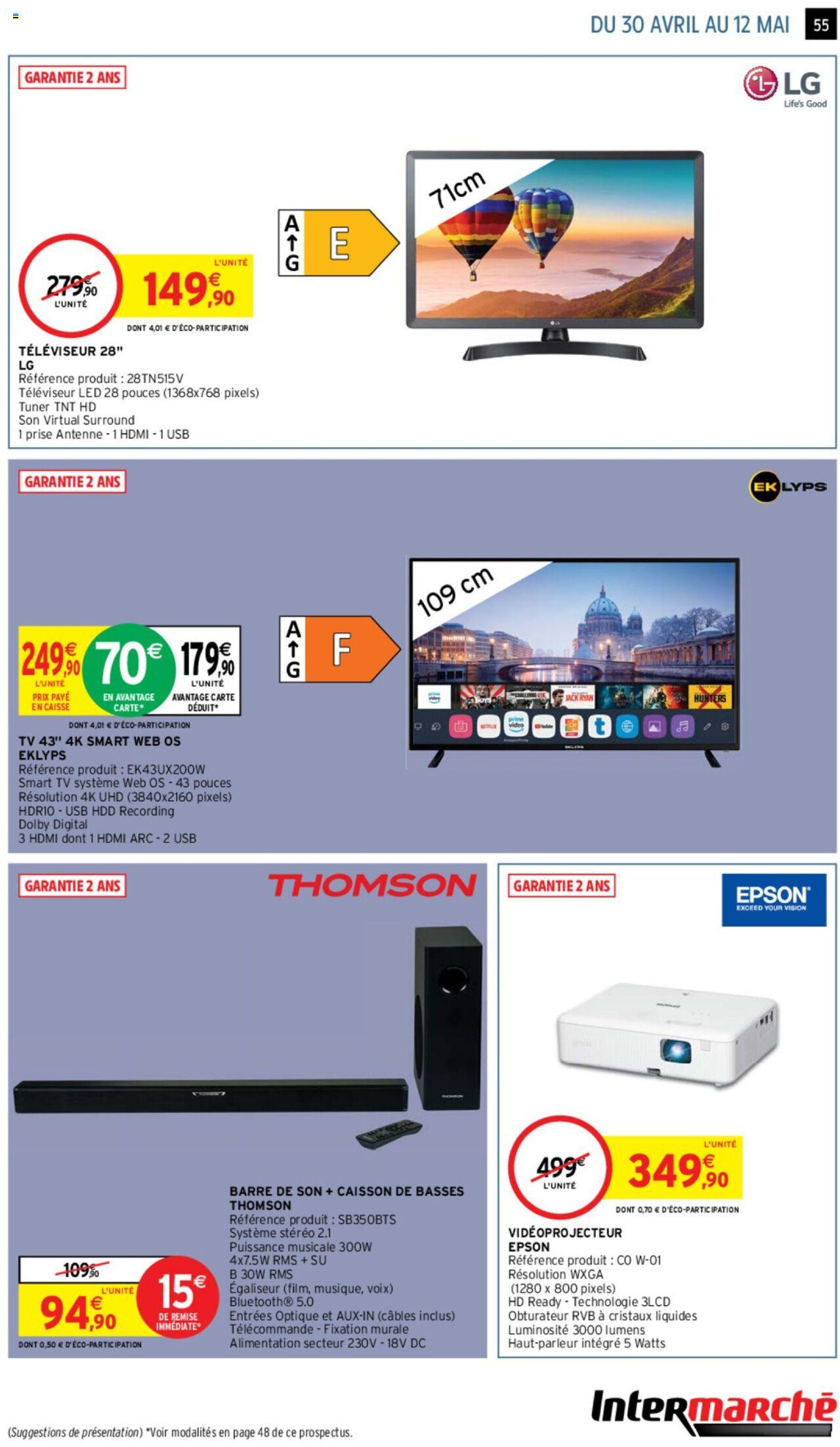 Catalogue Intermarché 30 Avr – 12 Mai 2024 Page 55