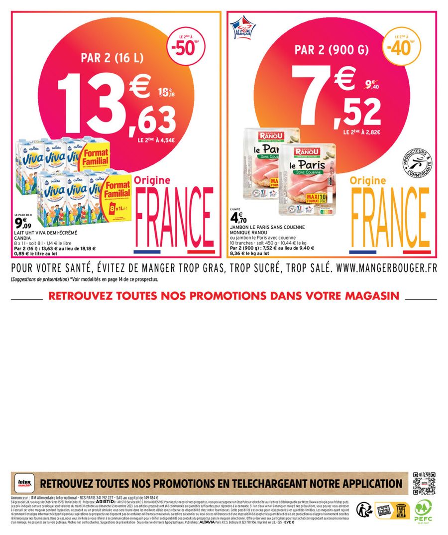 Catalogue Intermarché 31 Octobre – 12 Novembre 2023 Page 12