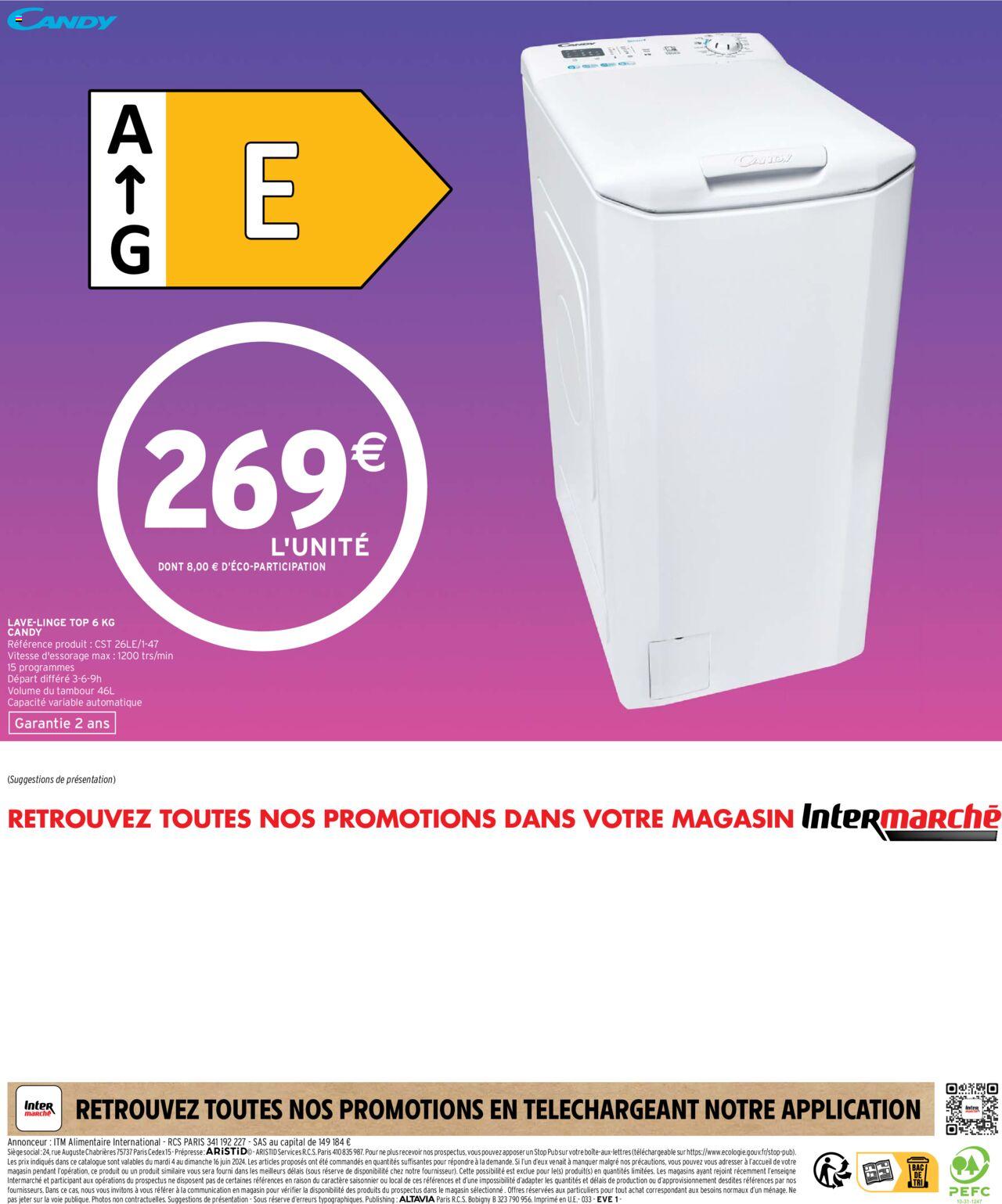 Catalogue Intermarché 4 – 16 Juin 2024 Page 4
