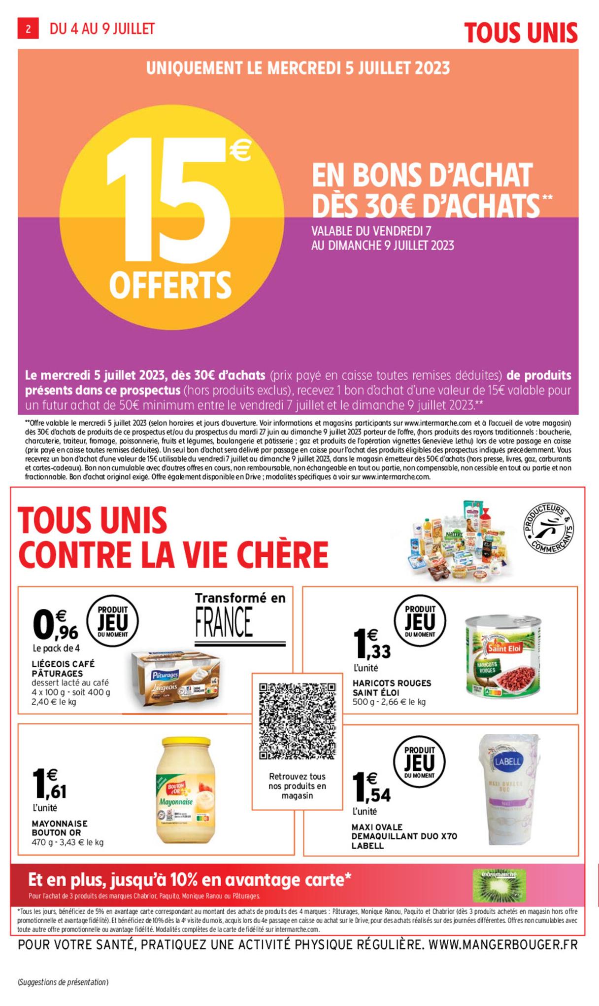 Catalogue Intermarché 4 – 9 Juillet 2023 Page 2