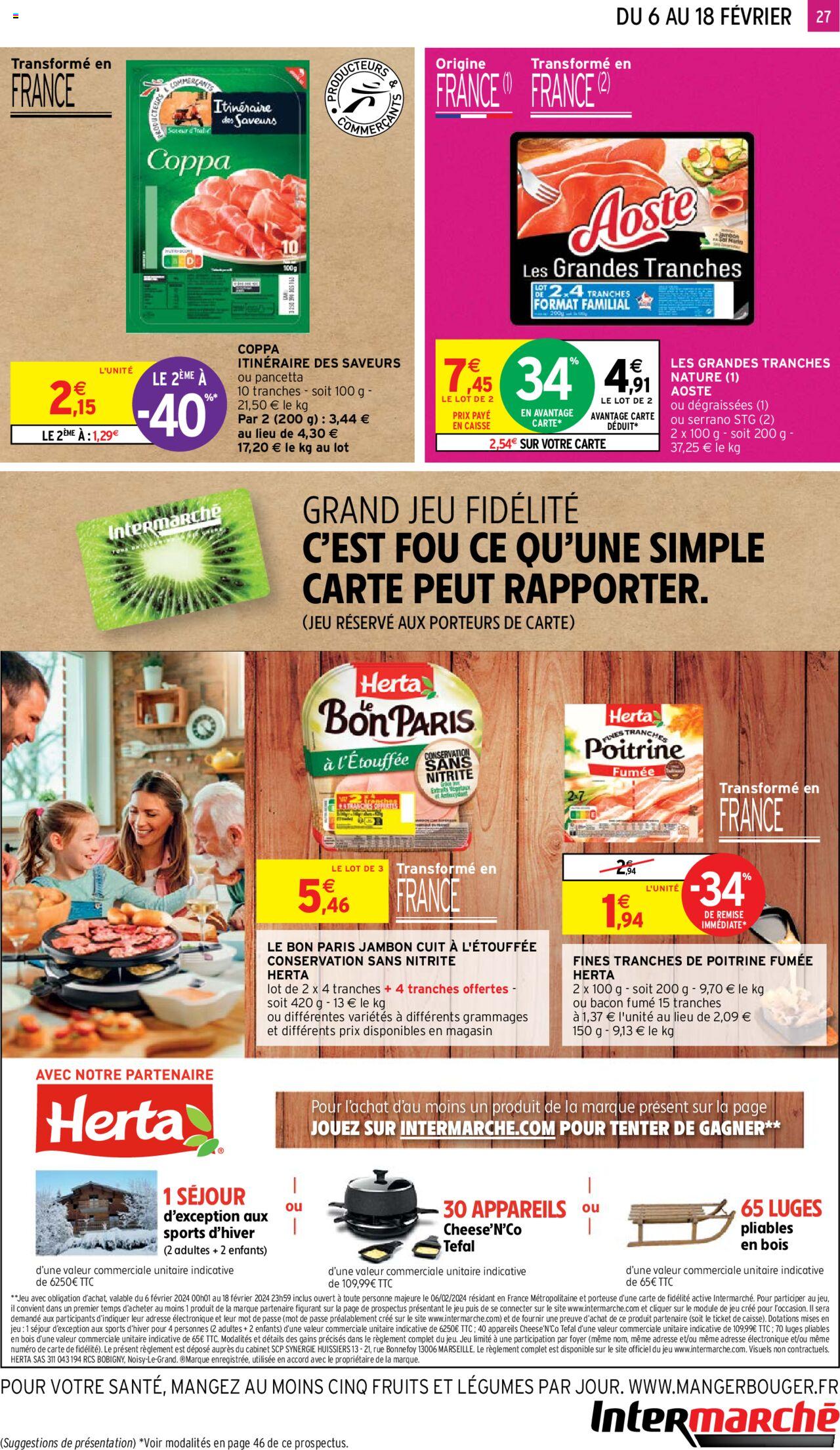 Catalogue Intermarché 6 – 18 Février 2024 Page 27