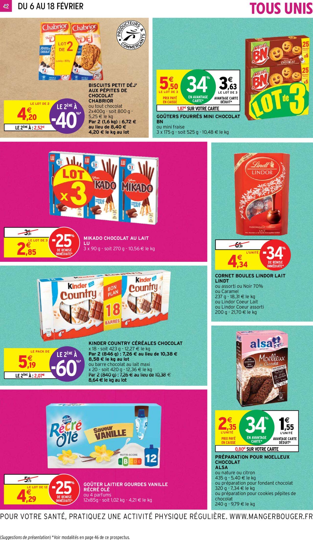 Catalogue Intermarché 6 – 18 Février 2024 Page 42