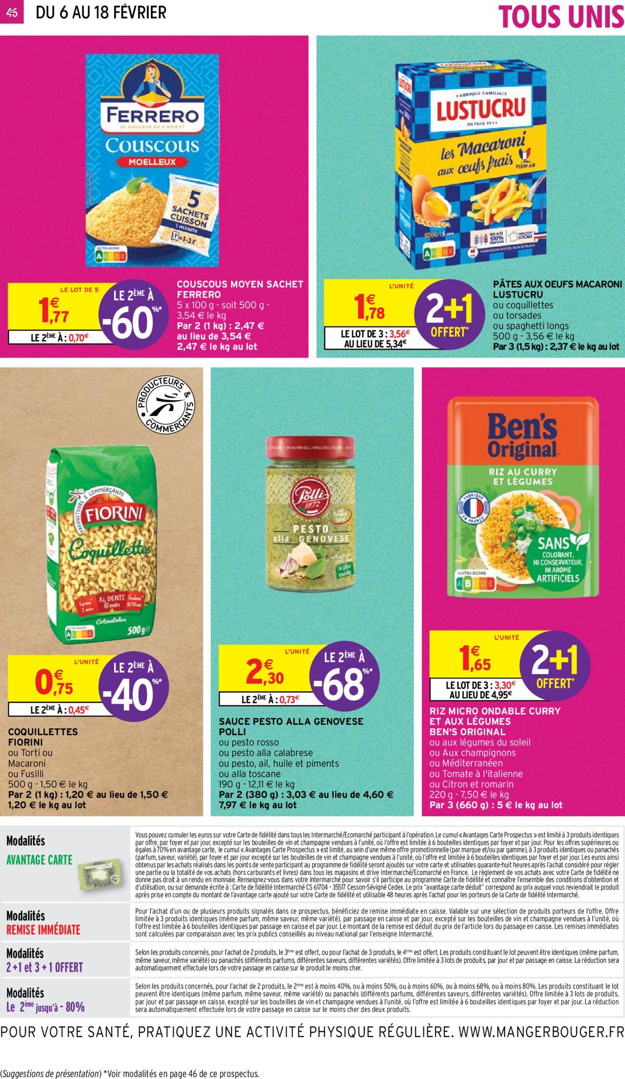 Catalogue Intermarché 6 – 18 Février 2024 Page 46