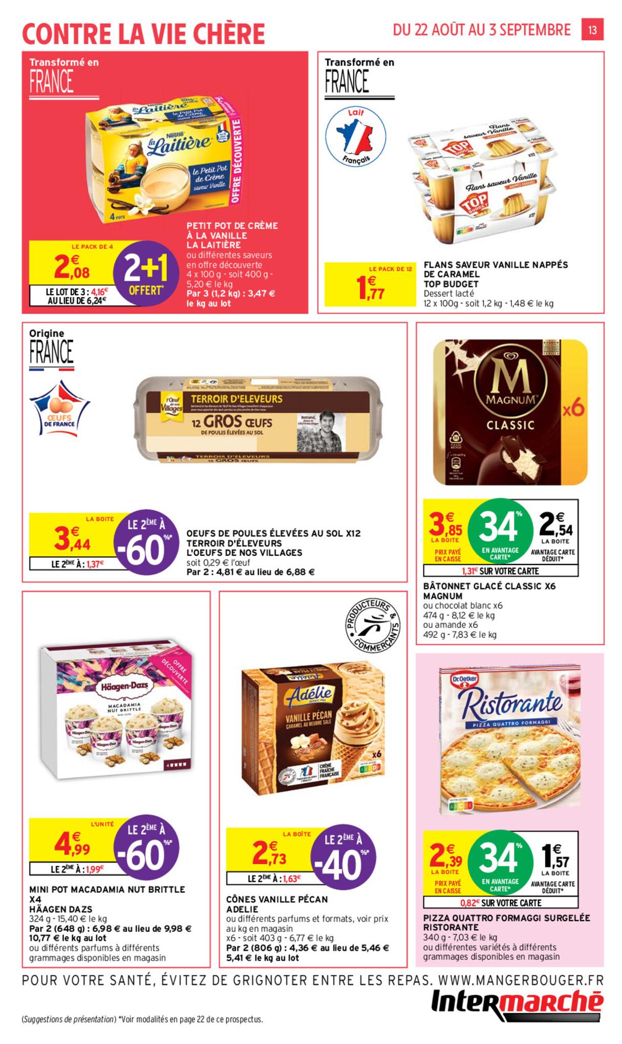 Catalogue Intermarché 8 Août – 3 Septembre 2023 Page 13