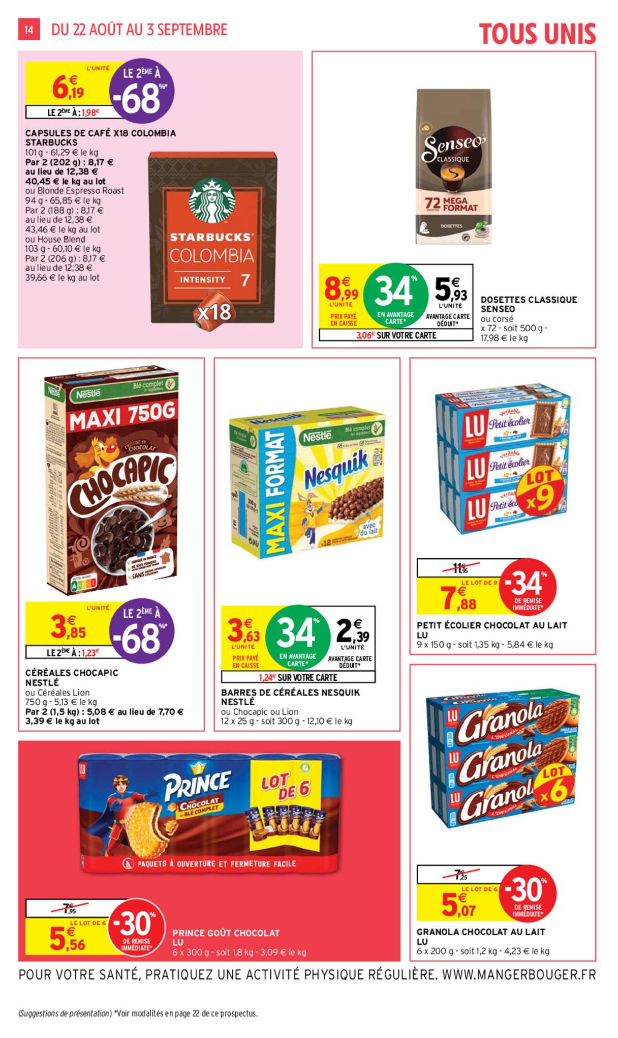 Catalogue Intermarché 8 Août – 3 Septembre 2023 Page 14