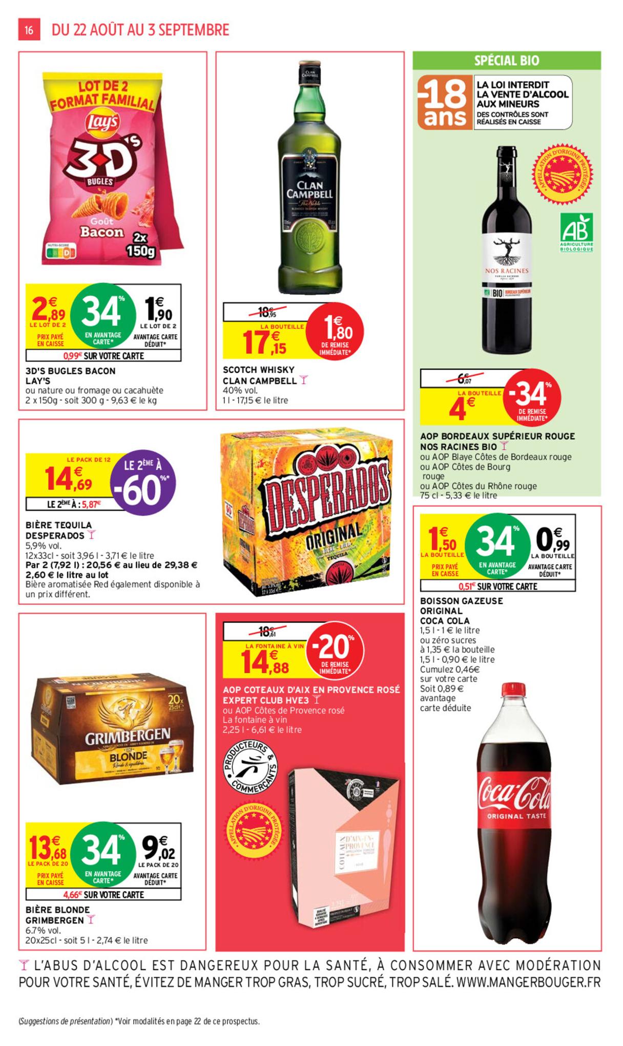 Catalogue Intermarché 8 Août – 3 Septembre 2023 Page 16