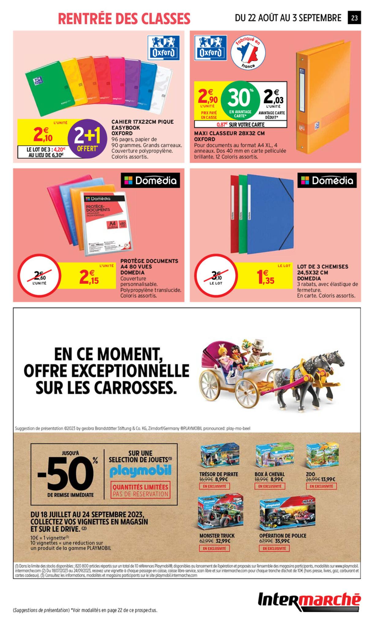 Catalogue Intermarché 8 Août – 3 Septembre 2023 Page 23