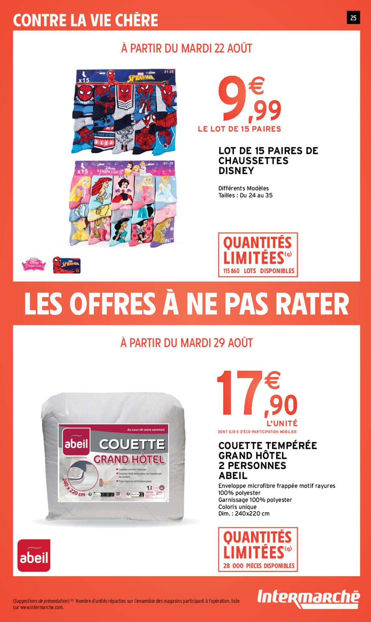 Catalogue Intermarché 8 Août – 3 Septembre 2023 Page 25