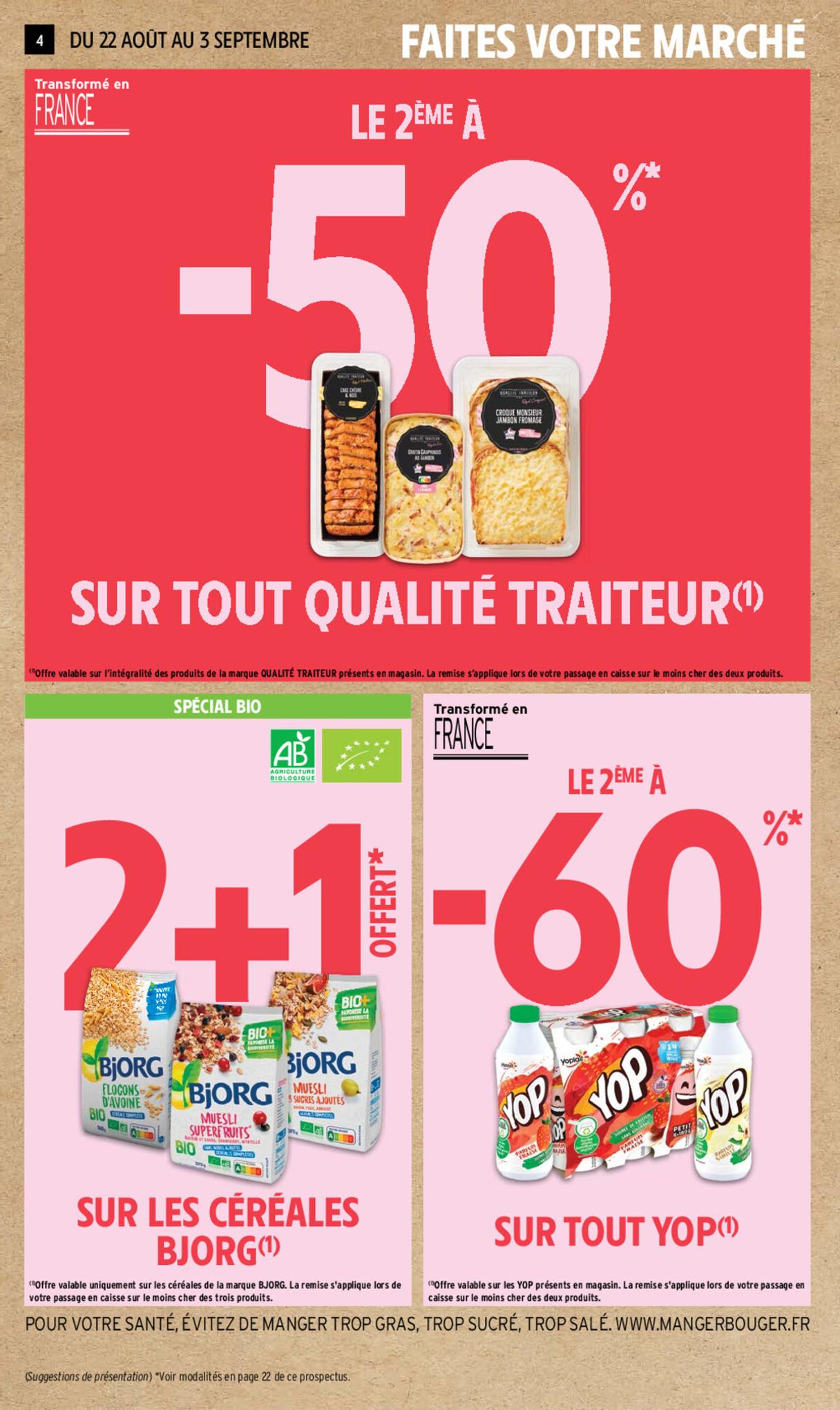 Catalogue Intermarché 8 Août – 3 Septembre 2023 Page 4