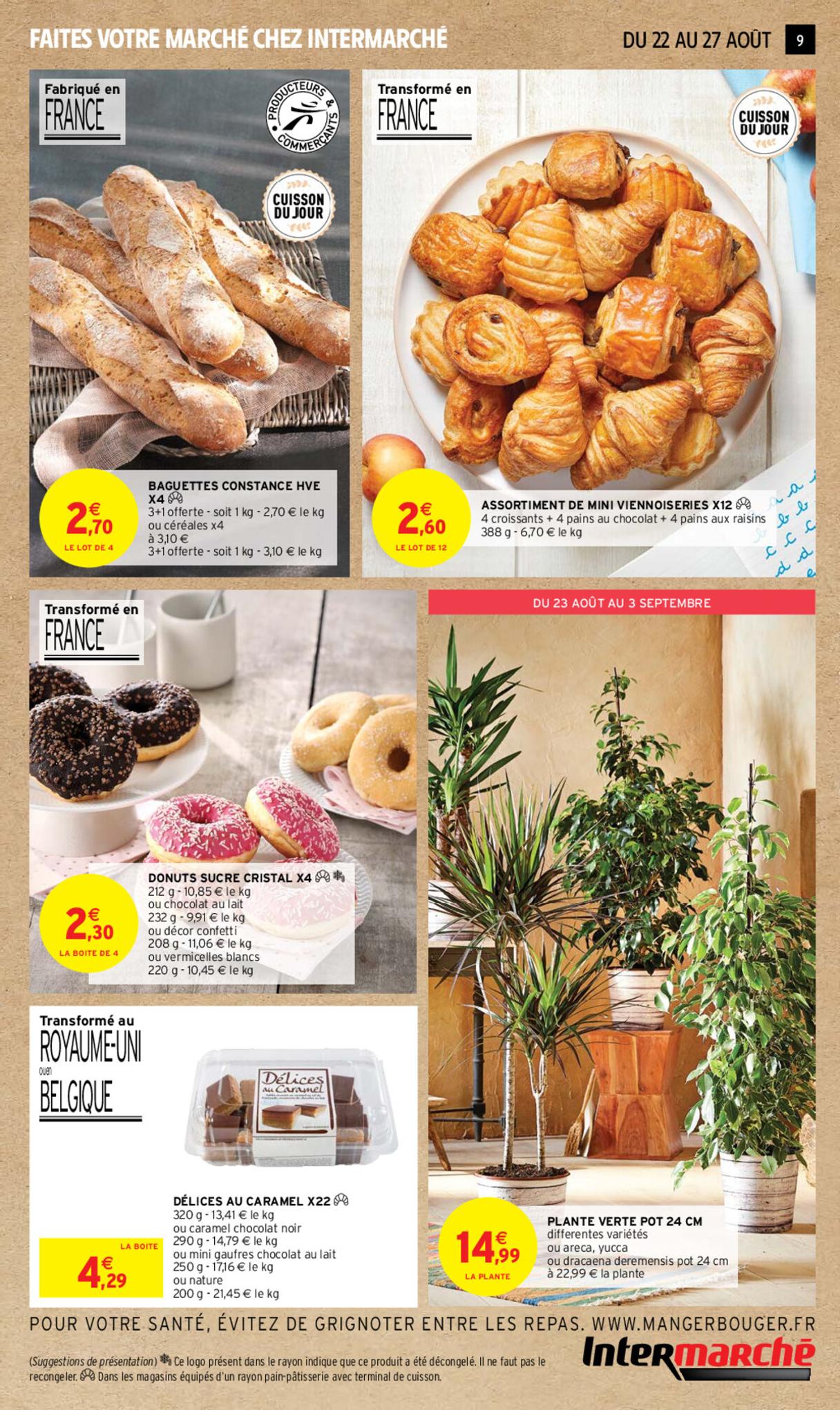 Catalogue Intermarché 8 Août – 3 Septembre 2023 Page 9