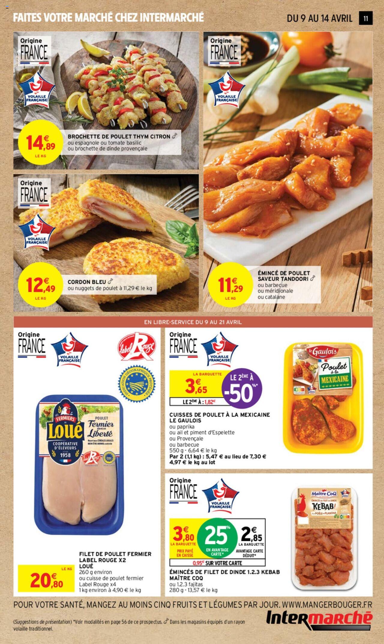 Catalogue Intermarché 9 – 21 Avril 2024 Page 11