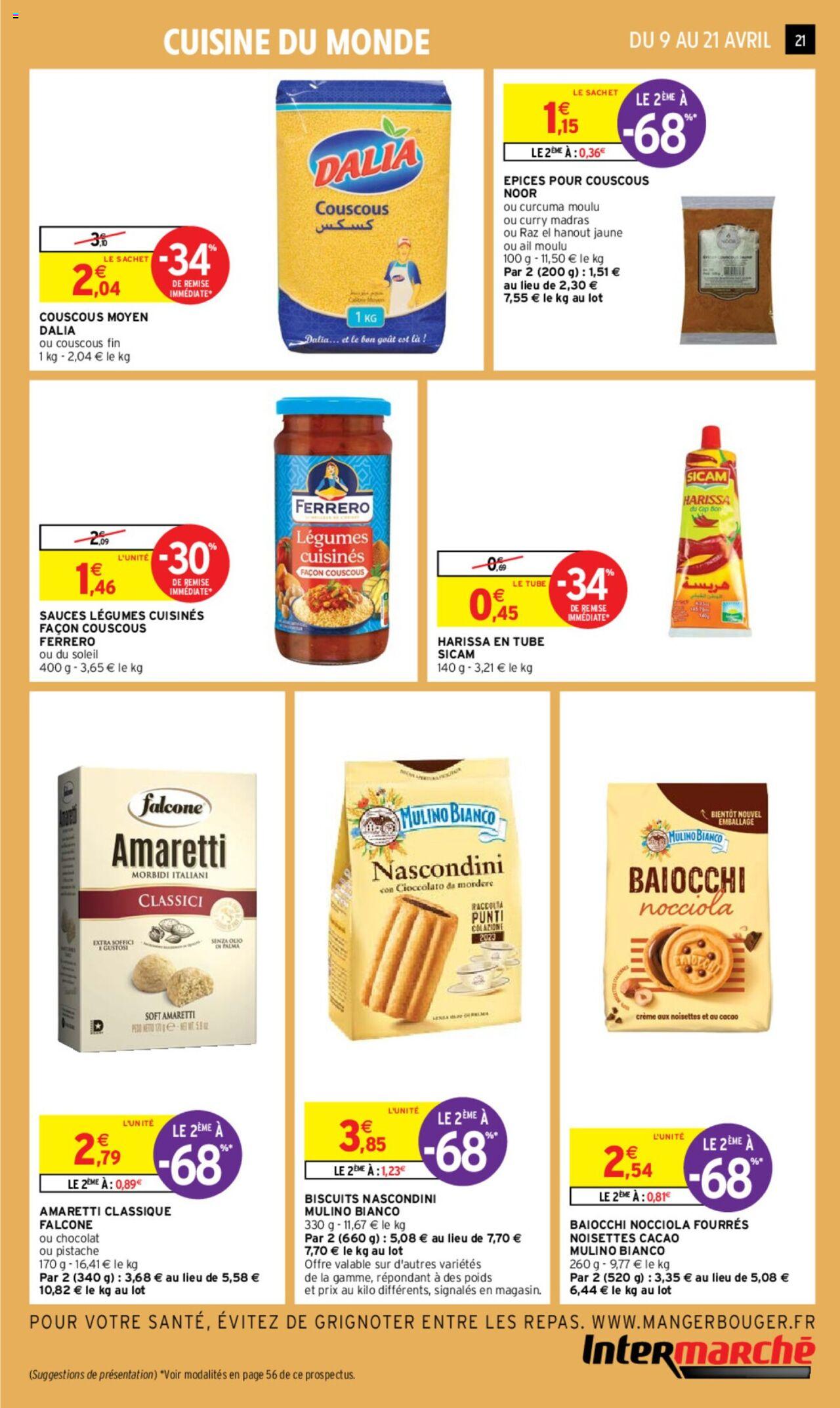 Catalogue Intermarché 9 – 21 Avril 2024 Page 21
