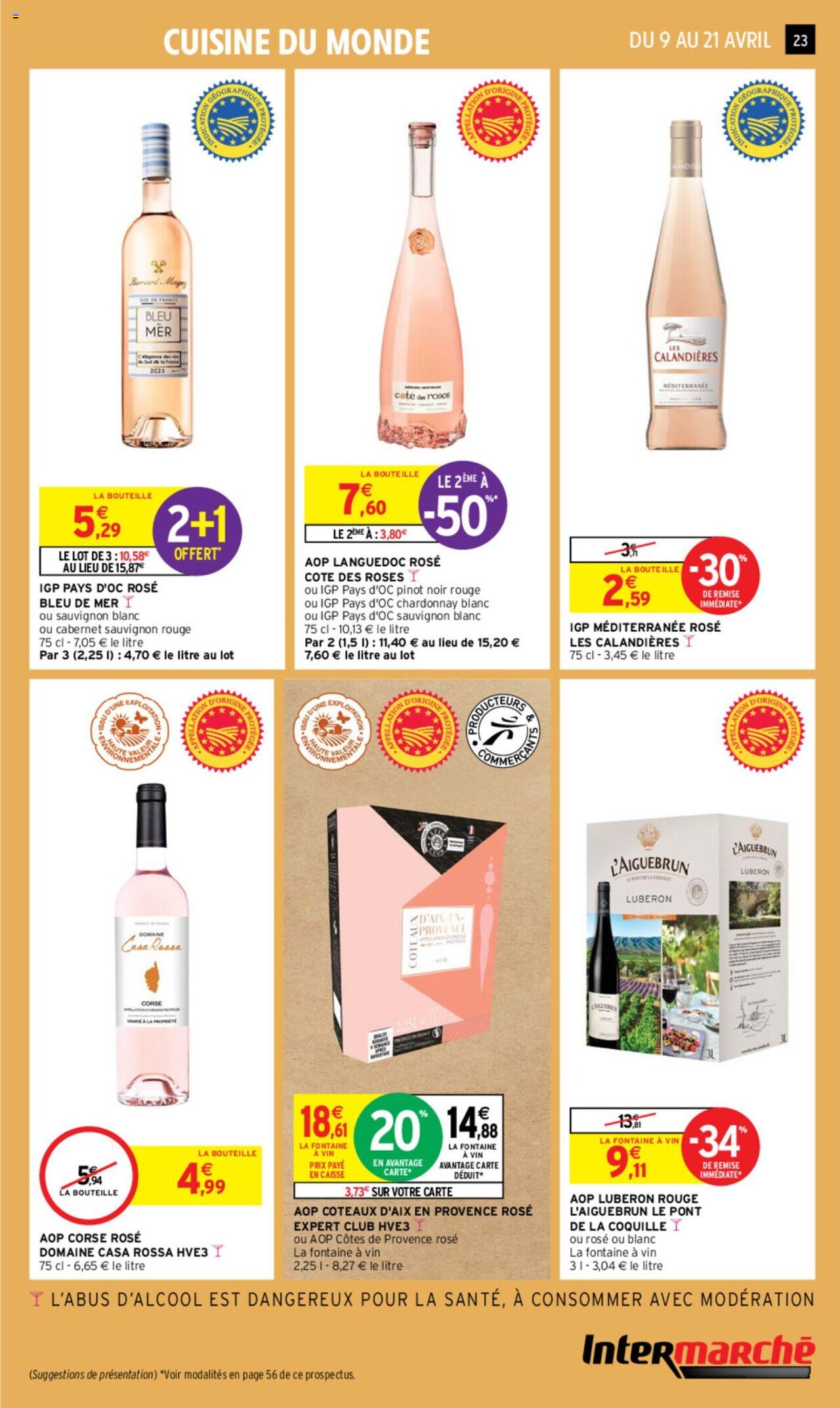 Catalogue Intermarché 9 – 21 Avril 2024 Page 23