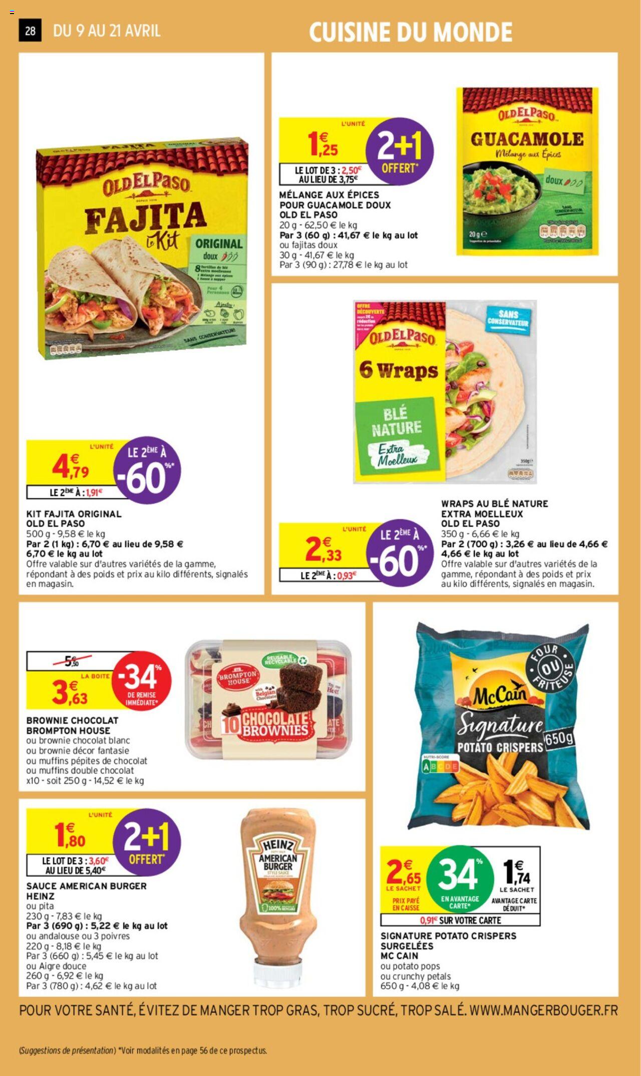 Catalogue Intermarché 9 – 21 Avril 2024 Page 28