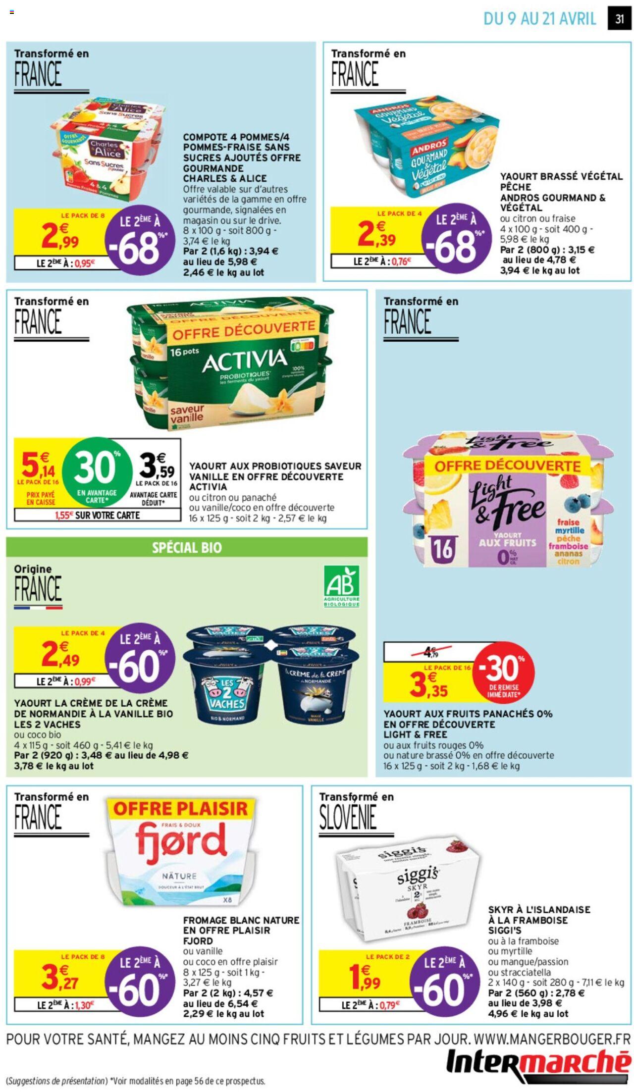 Catalogue Intermarché 9 – 21 Avril 2024 Page 31