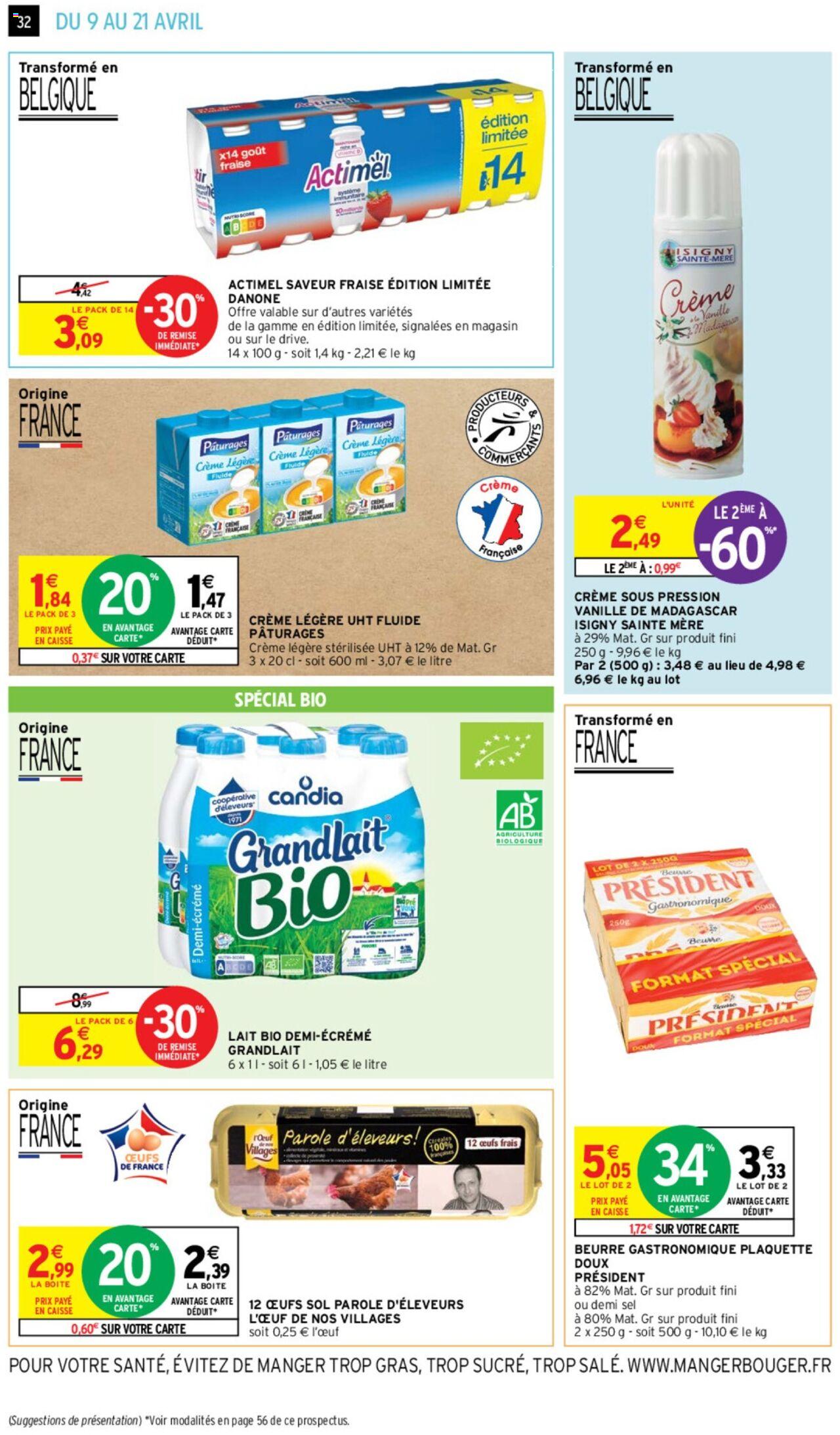 Catalogue Intermarché 9 – 21 Avril 2024 Page 32