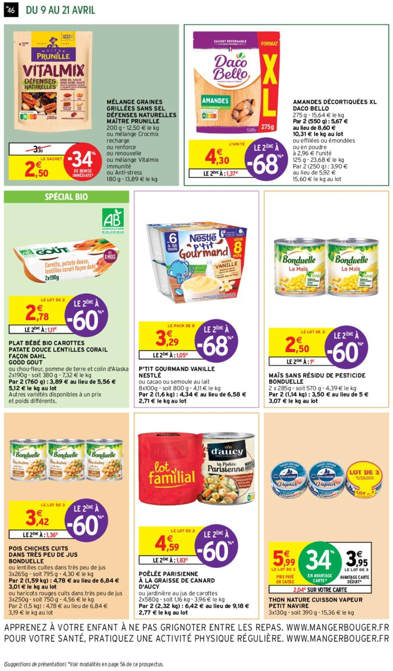 Catalogue Intermarché 9 – 21 Avril 2024 Page 38