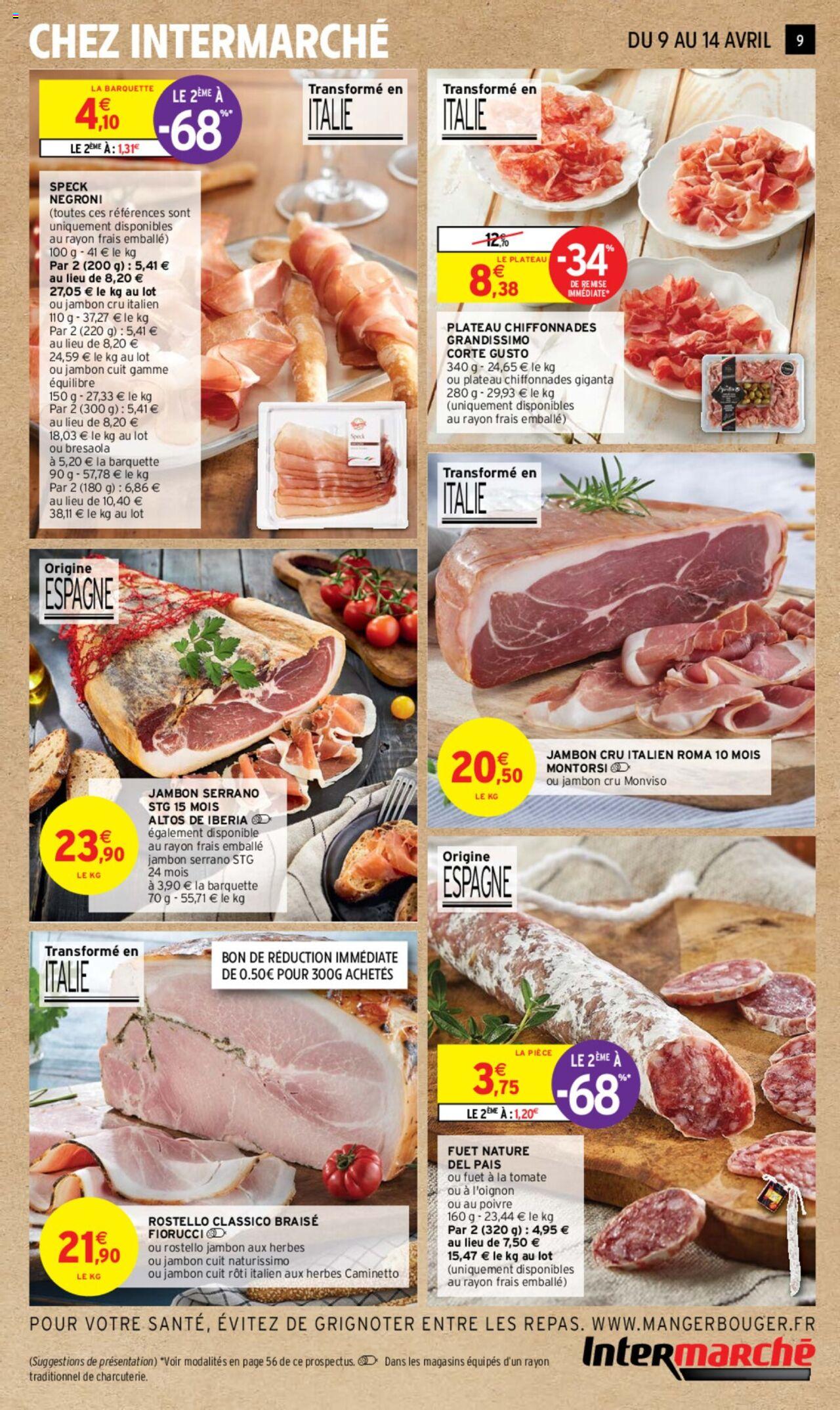 Catalogue Intermarché 9 – 21 Avril 2024 Page 9