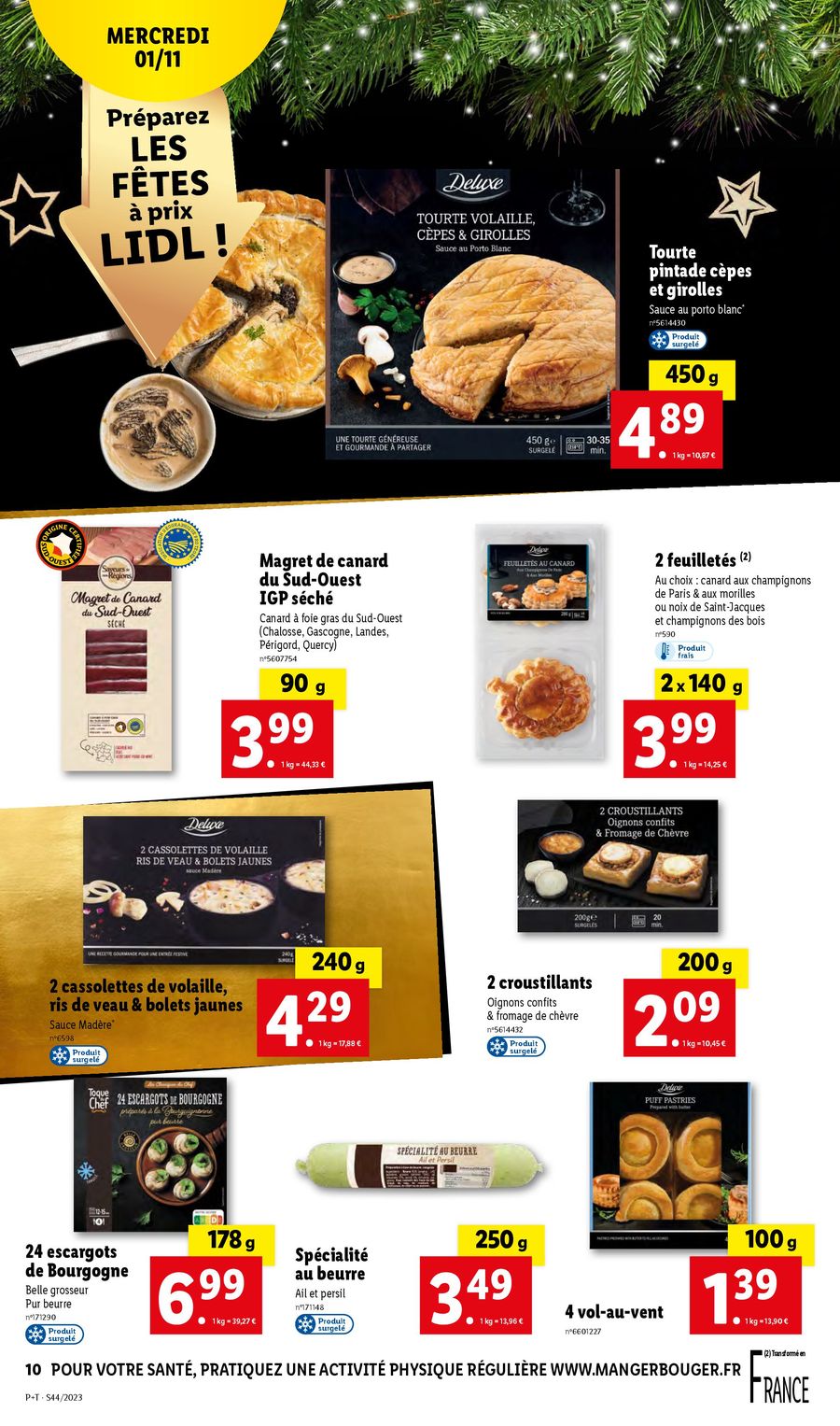 Catalogue Lidl 1 – 7 Novembre 2023 Page 10