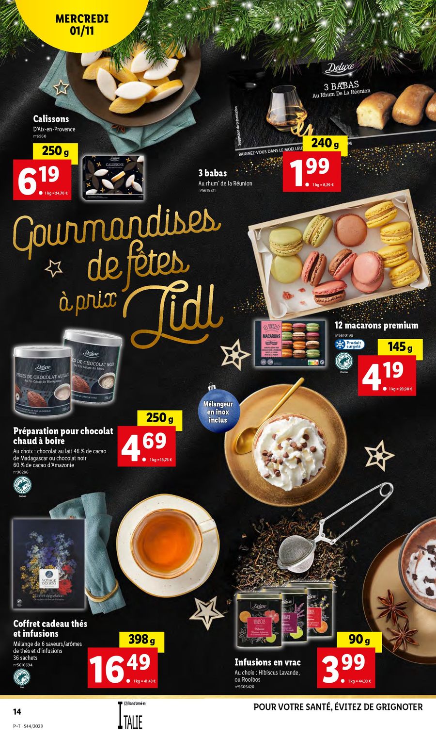 Catalogue Lidl 1 – 7 Novembre 2023 Page 14