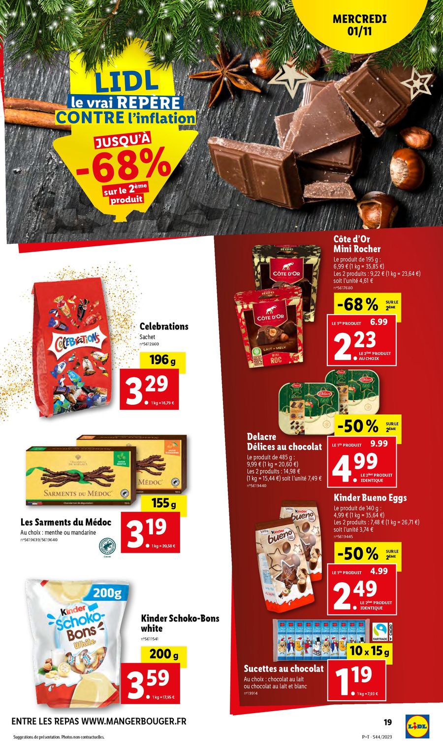 Catalogue Lidl 1 – 7 Novembre 2023 Page 19