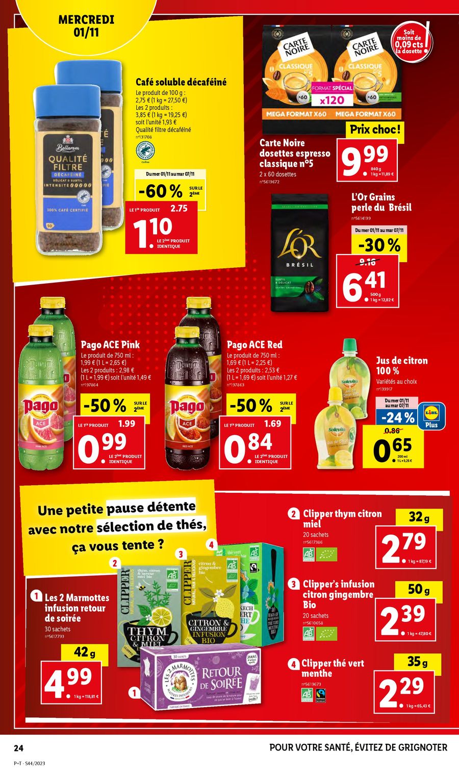 Catalogue Lidl 1 – 7 Novembre 2023 Page 24