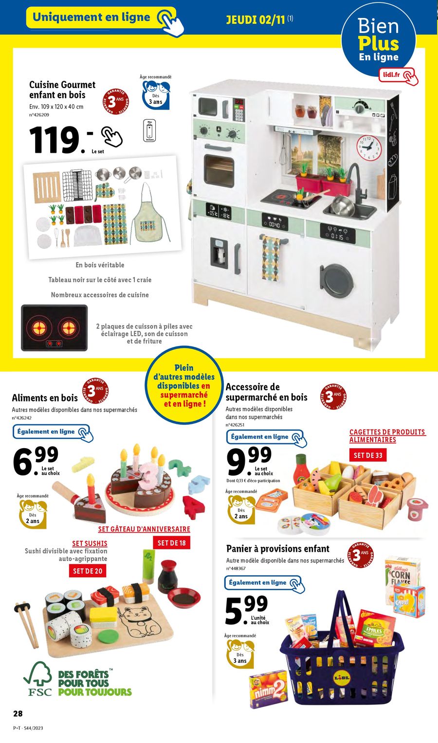 Catalogue Lidl 1 – 7 Novembre 2023 Page 28
