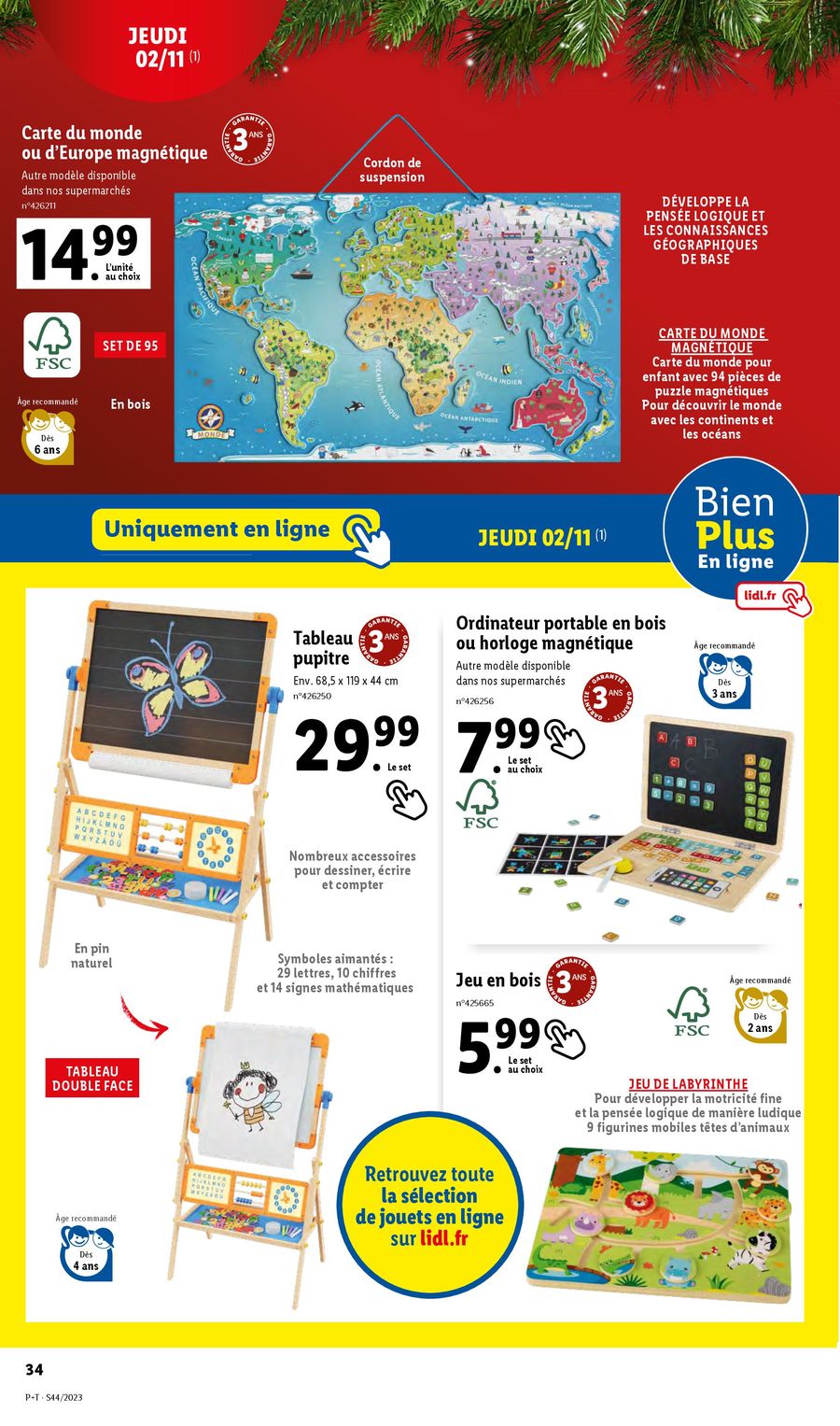 Catalogue Lidl 1 – 7 Novembre 2023 Page 34